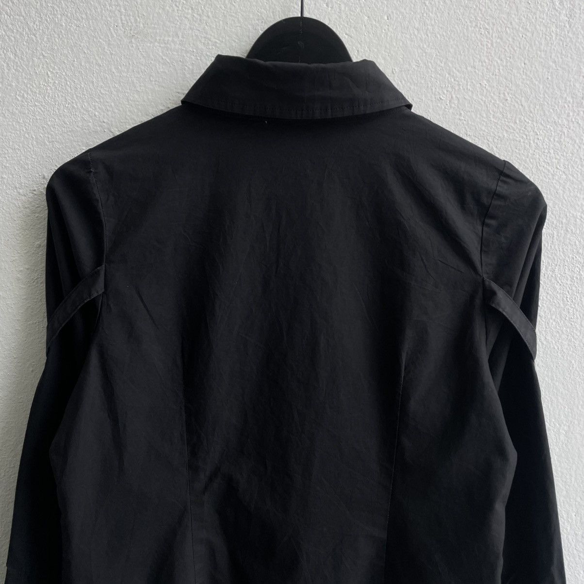 If Six Was Nine Vintage Black Peace Now Punk Bondage Parachute Shirts Size M / US 6-8 / IT 42-44 - 11 Thumbnail