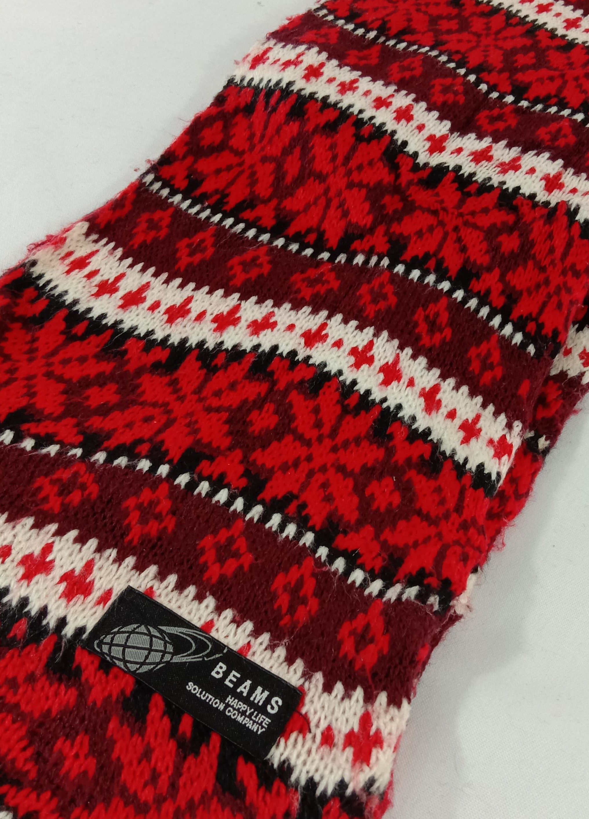 Beams Plus Beams Knit Scarf / Muffler / Wool Size ONE SIZE - 1 Thumbnail