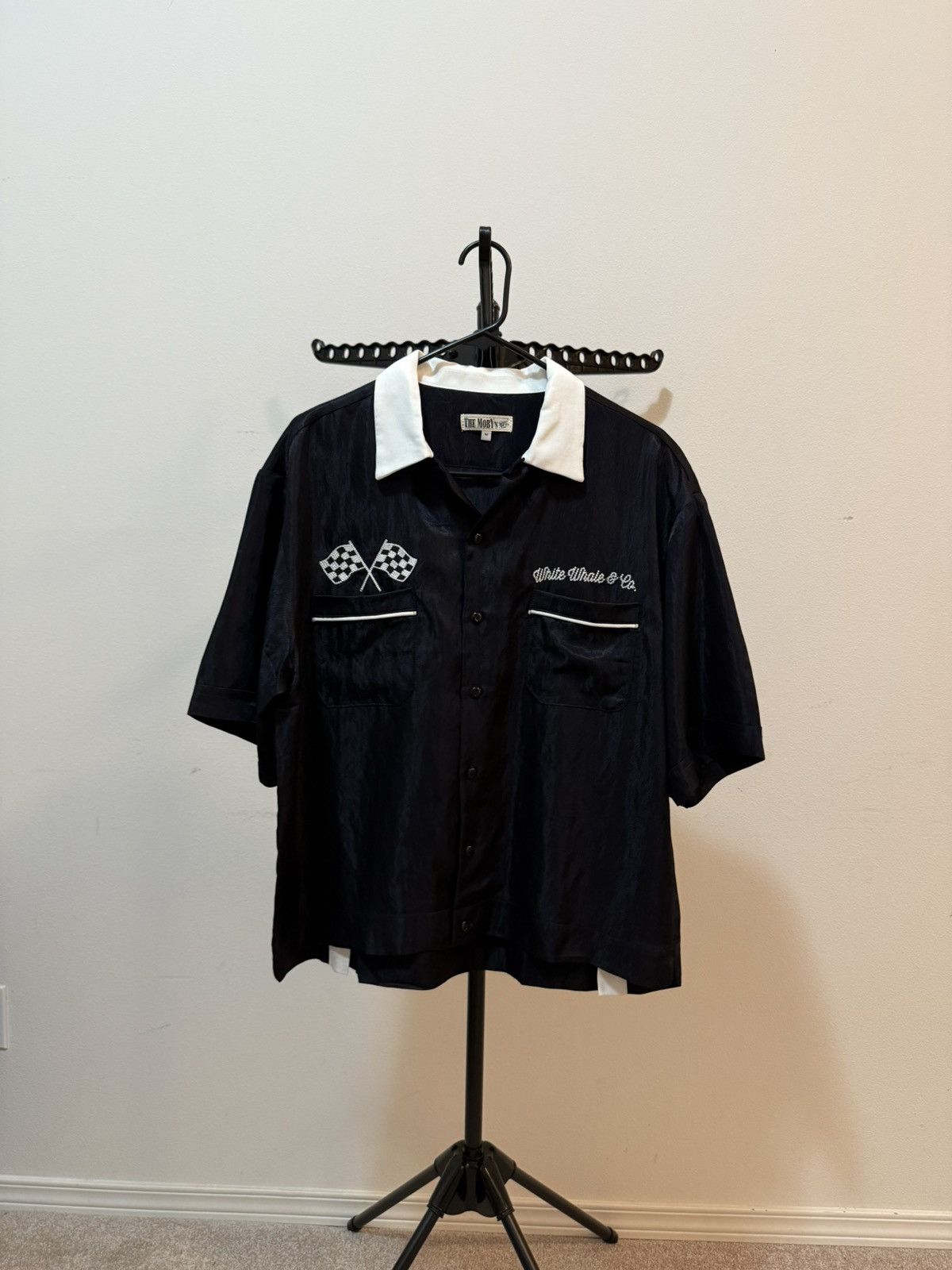 Vintage Retro Cropped Racing Shirt Size US M / EU 48-50 / 2 - 1 Thumbnail