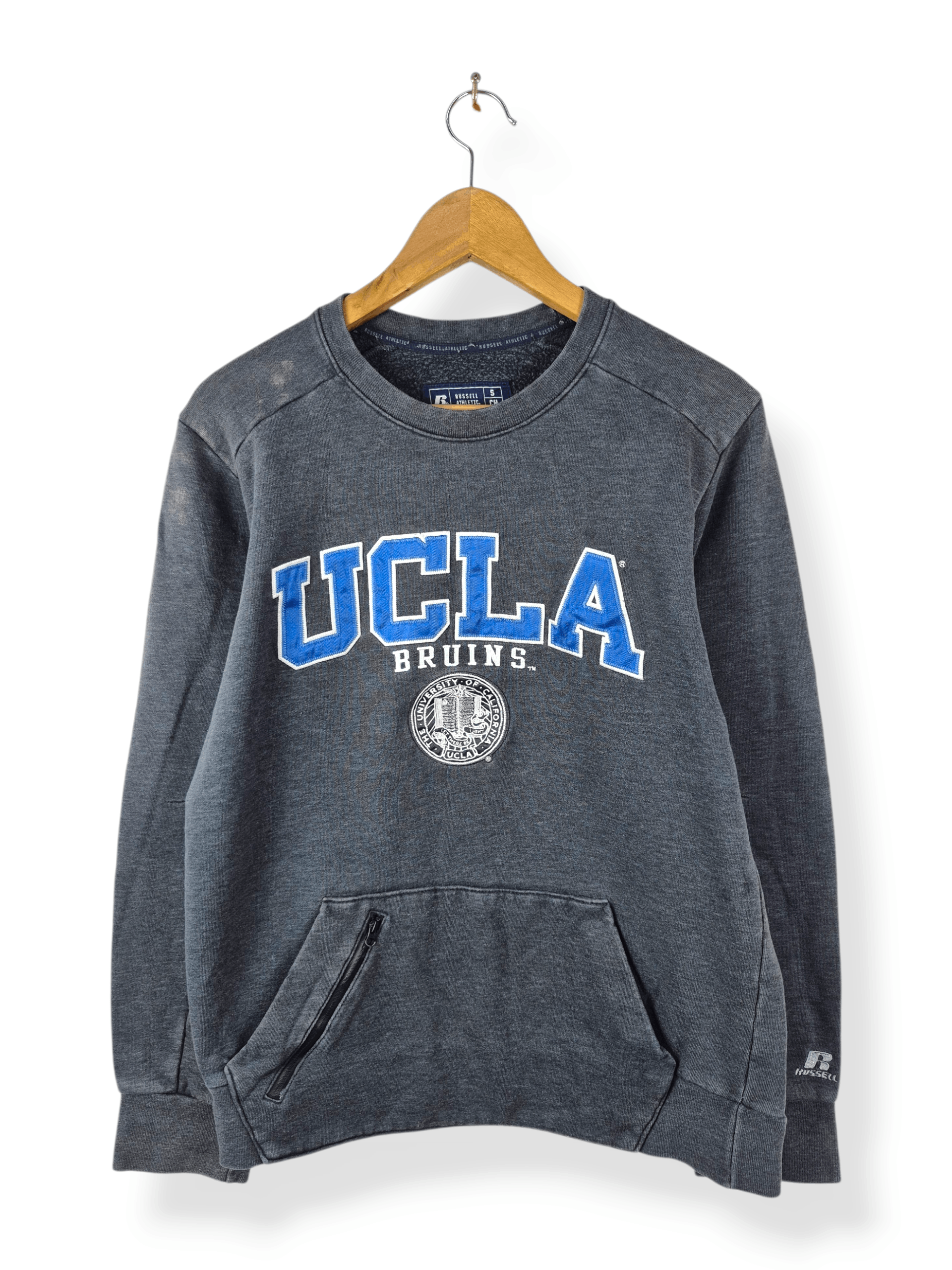 Russell Athletic 🔥 Russell Athletic UCLA Sweatshirt Big Logo Spellout Size US S / EU 44-46 / 1 - 1 Thumbnail