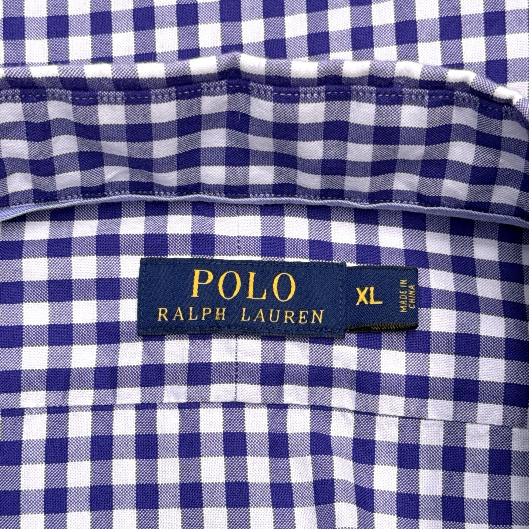 Polo Ralph Lauren Polo Ralph Lauren Shirt Oxford Mens XL Button-Up Blue Check Shirt Classic Preppy Button-Down Mens XL Blue Check Polo Ralph Lauren Button-Up Size US XL / EU 56 / 4 - 5 Thumbnail