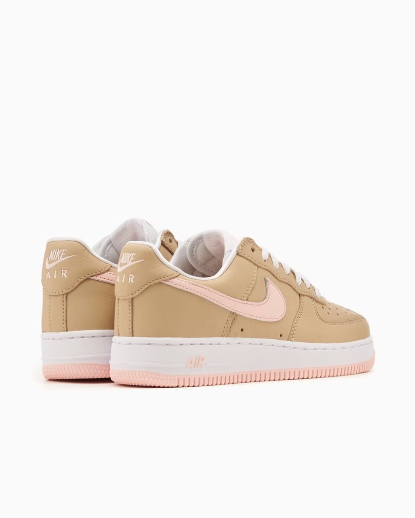 Nike Nike Air Force 1 Low Beige Pink Swoosh Size 8.5 Size US 8.5 / EU 41-42 - 1 Thumbnail