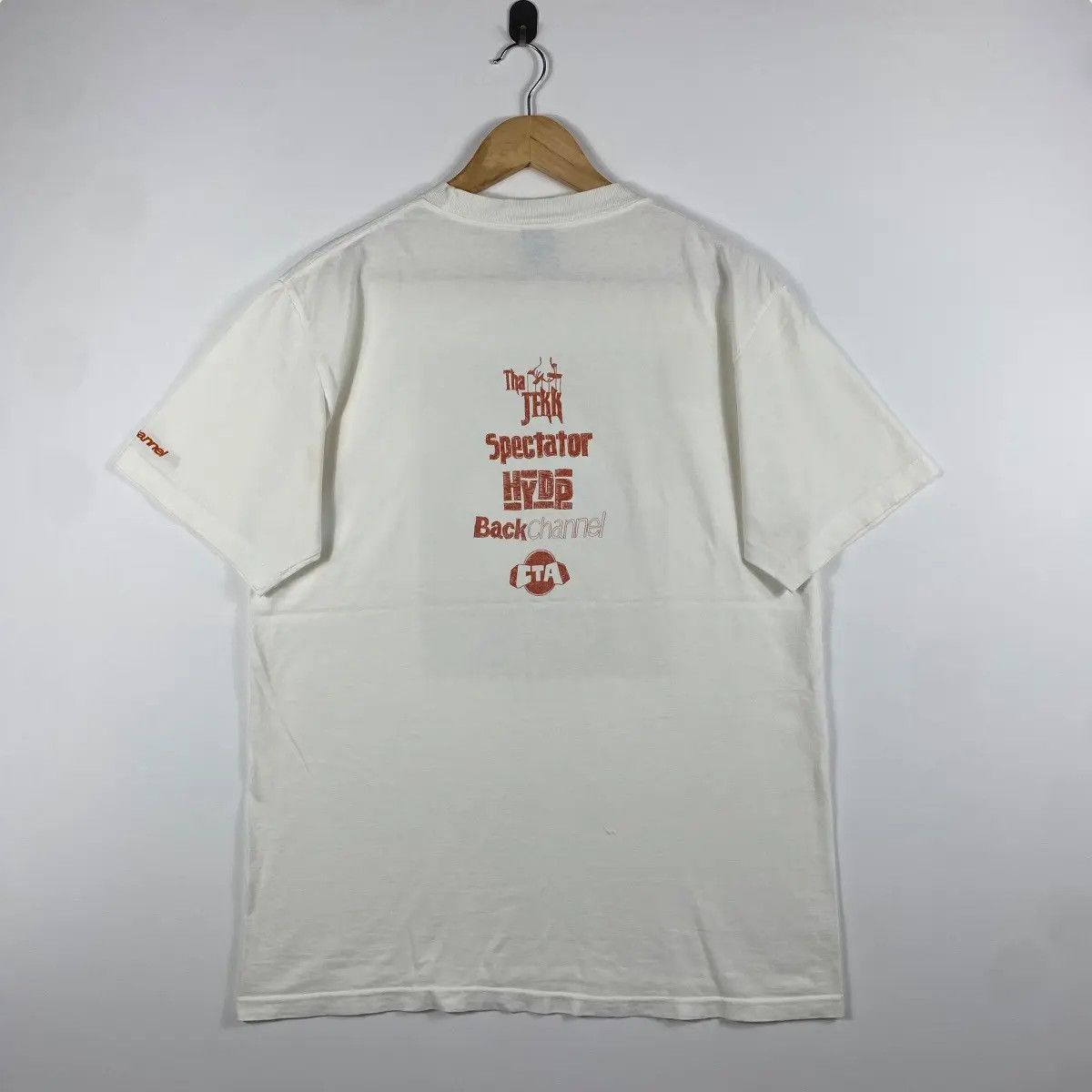Other Vintage 00's BACK CHANNEL Streetwear Graphic Tee Shirt Size US M / EU 48-50 / 2 - 4 Thumbnail
