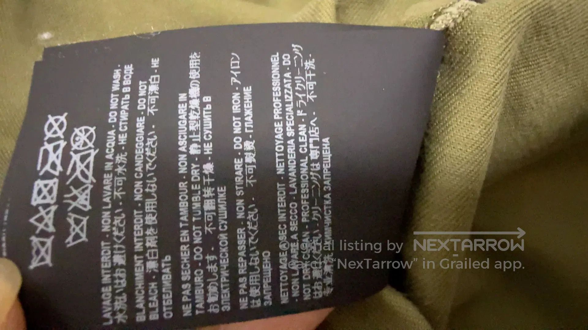 Saint Laurent Paris Saint Laurent Olive Military Shirt. Size US M / EU 48-50 / 2 - 9 Thumbnail