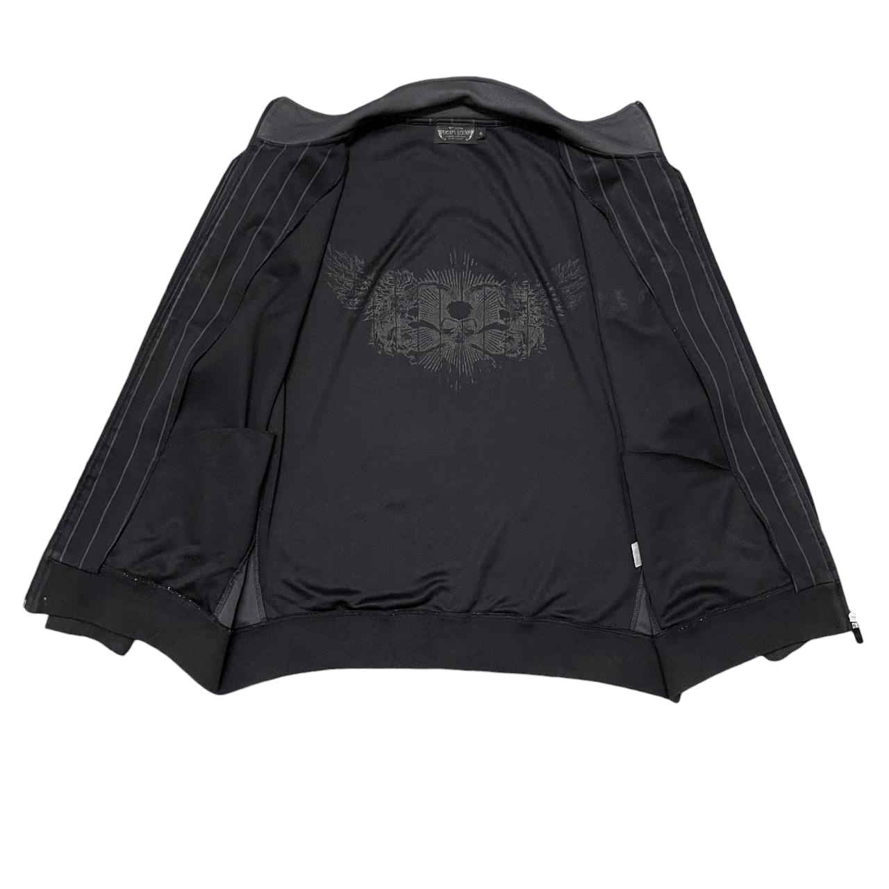 Japanese Brand Vintage Undefeated God Dethruned Skull Sweater Jacket Size US XL / EU 56 / 4 - 7 Thumbnail