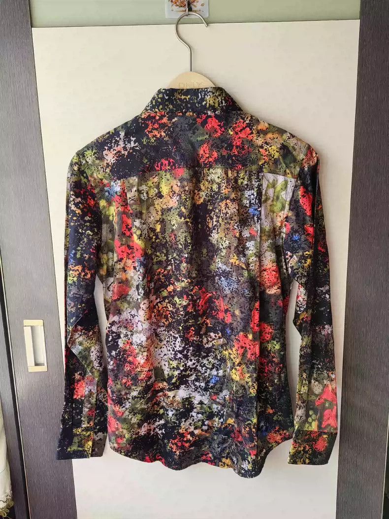 Vivienne Westwood Vivienne Westwood Men's shirt with floral print Size M / US 6-8 / IT 42-44 - 3 Thumbnail
