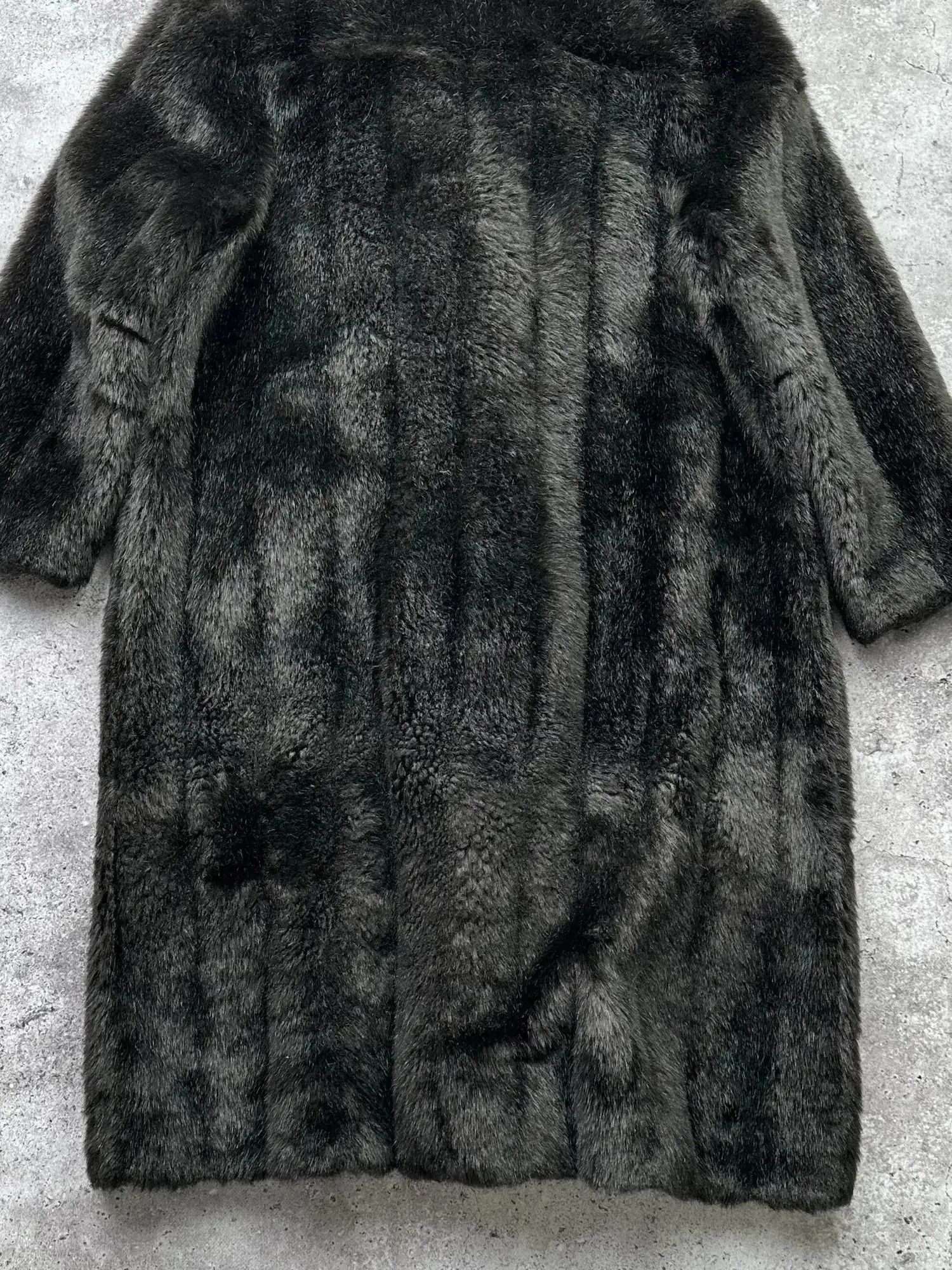Japanese Brand Vintage Faux Fur Coat C153(V34) Size L / US 10 / IT 46 - 9 Thumbnail