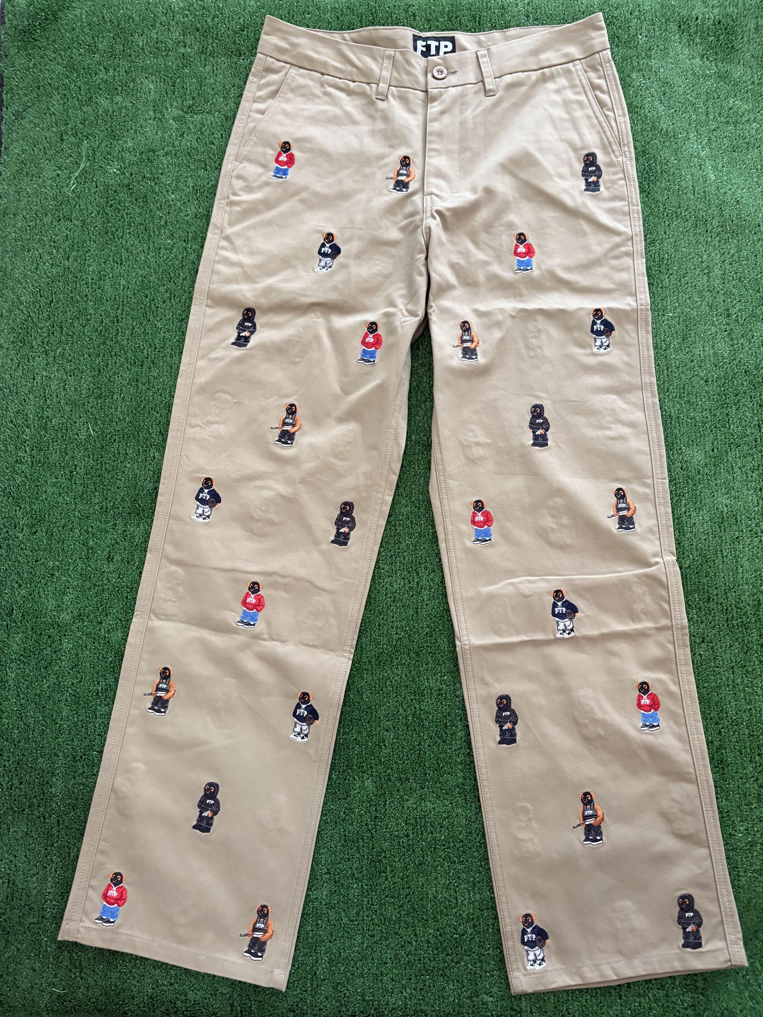 Fuck The Population FTP Bear Chino Pant Size US 32 / EU 48 - 4 Thumbnail