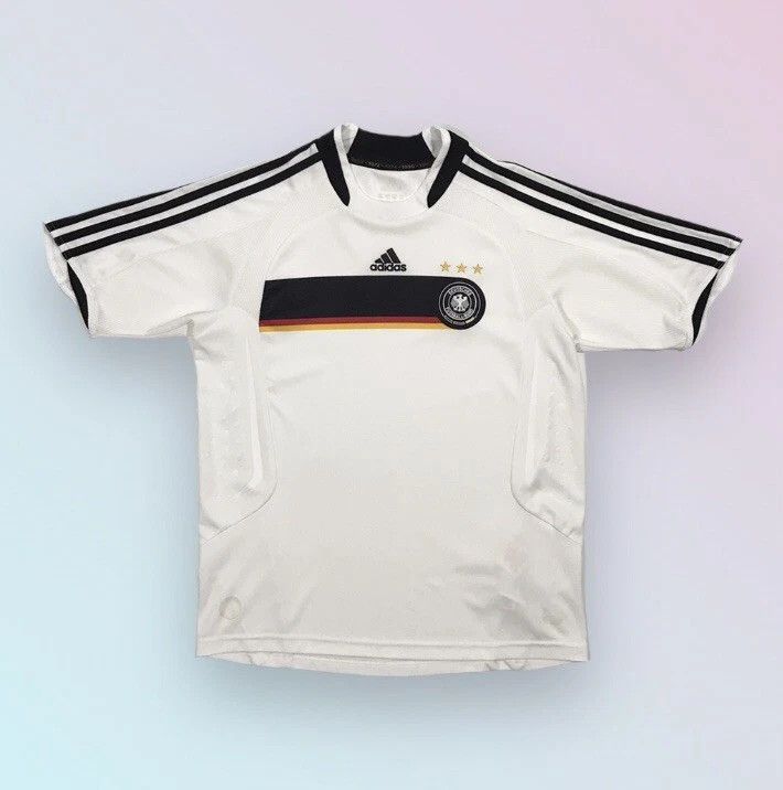 Germany Home Soccer Jersey 2007/09 Youth L (15-16Y)