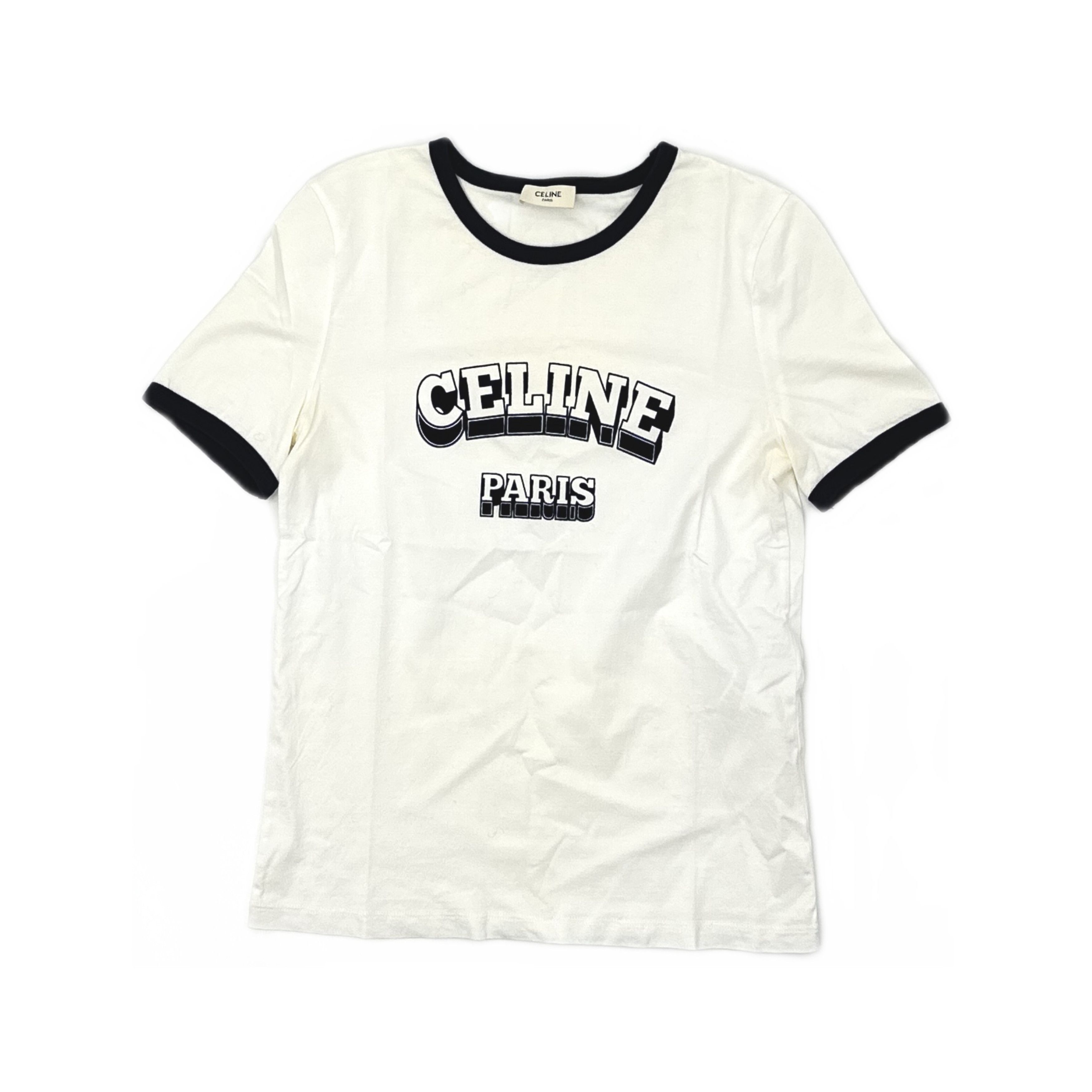 Celine Celine Logo Print T-Shirt Size S Size S / US 4 / IT 40 - 1 Thumbnail