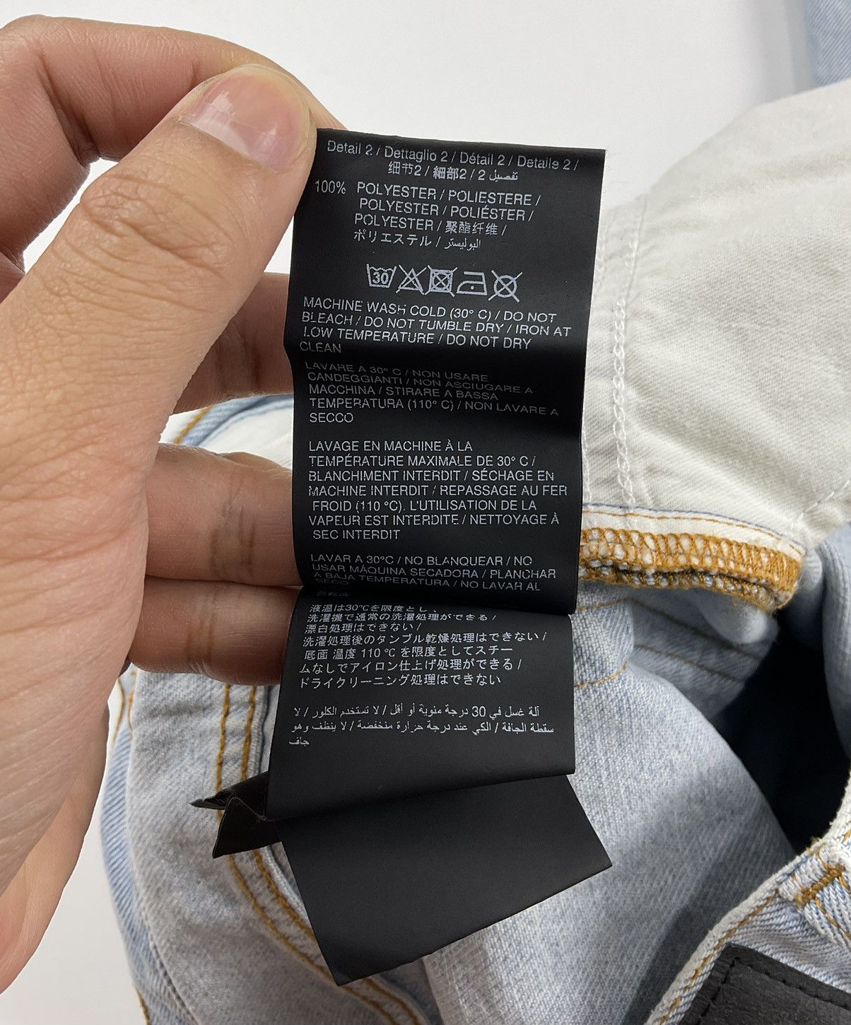 Heron Preston Heron Preston F/W'19 5 Pocket Denim Size US 32 / EU 48 - 14 Thumbnail