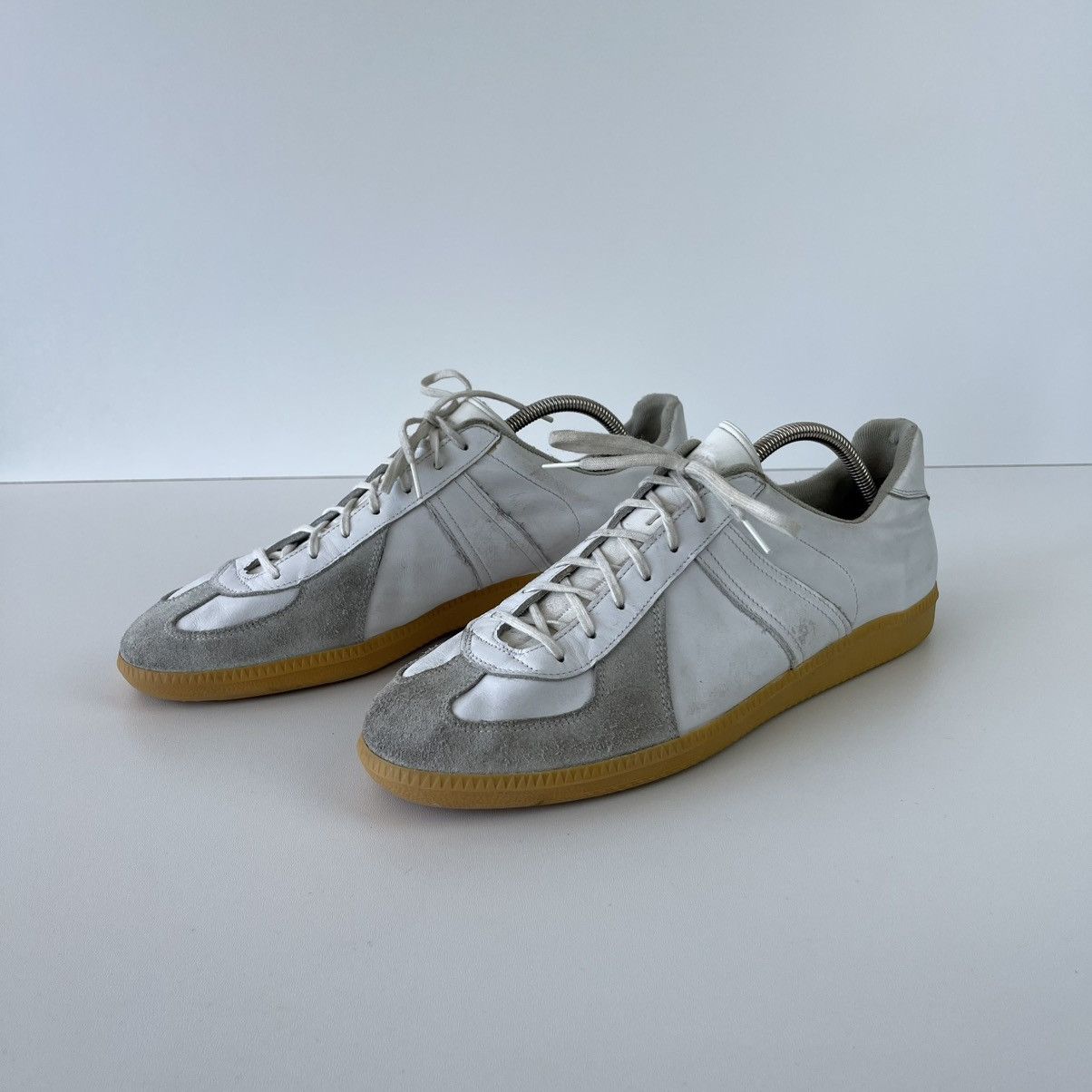 Vintage BW Sport 305 German Army Military Vintage Sneakers White Size US 13 / EU 46 - 1 Thumbnail