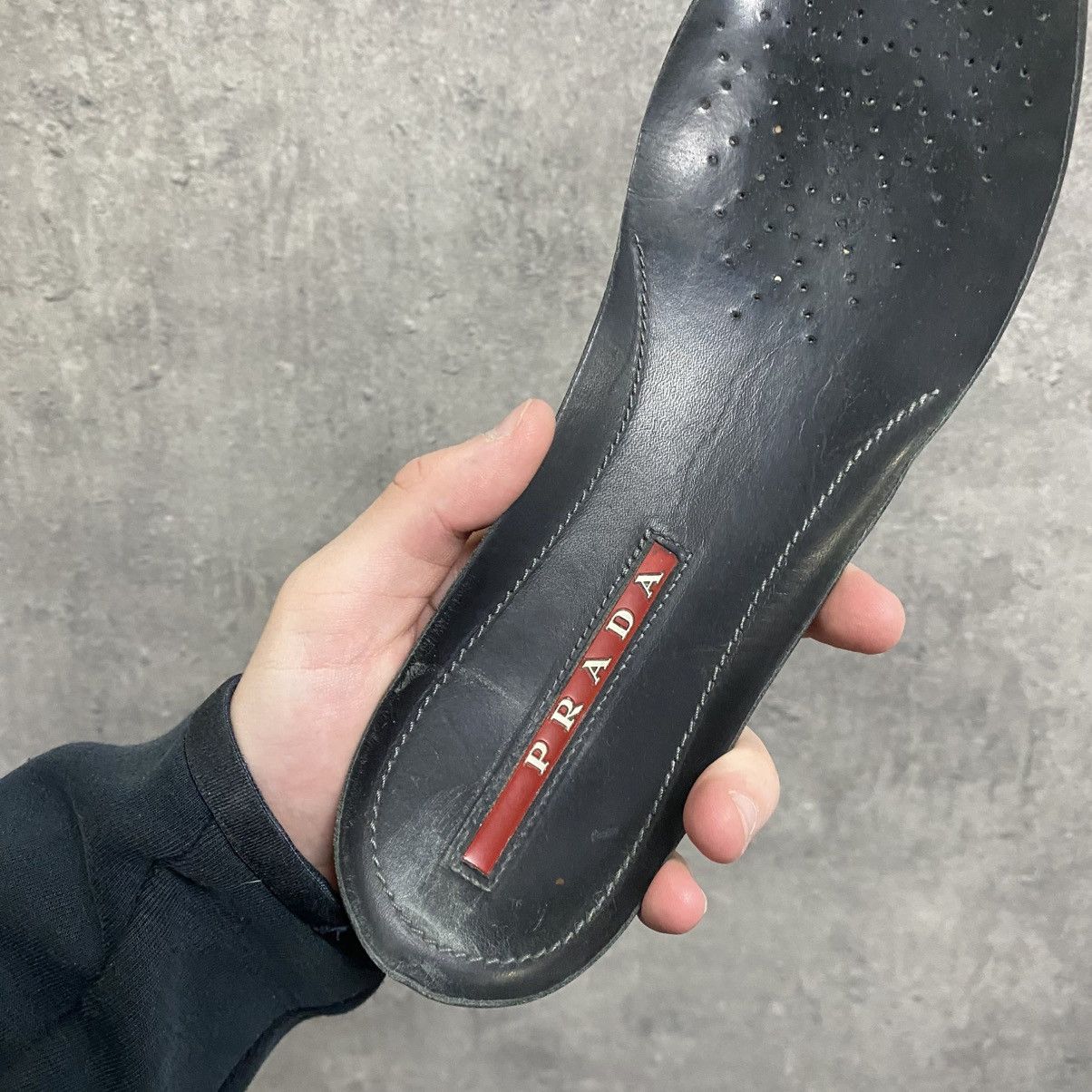 Prada Vintage Prada Shoes Red Tab Sneakers Size US 7 / EU 40 - 14 Thumbnail