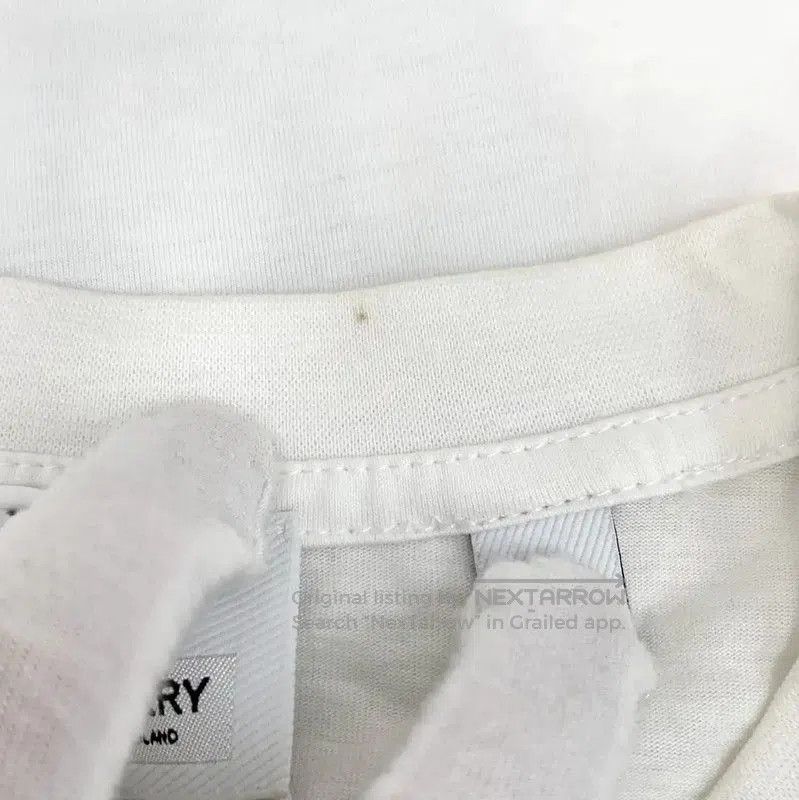 Burberry Burberry Women's Cotton T-Shirt in White. Size M / US 6-8 / IT 42-44 - 9 Thumbnail