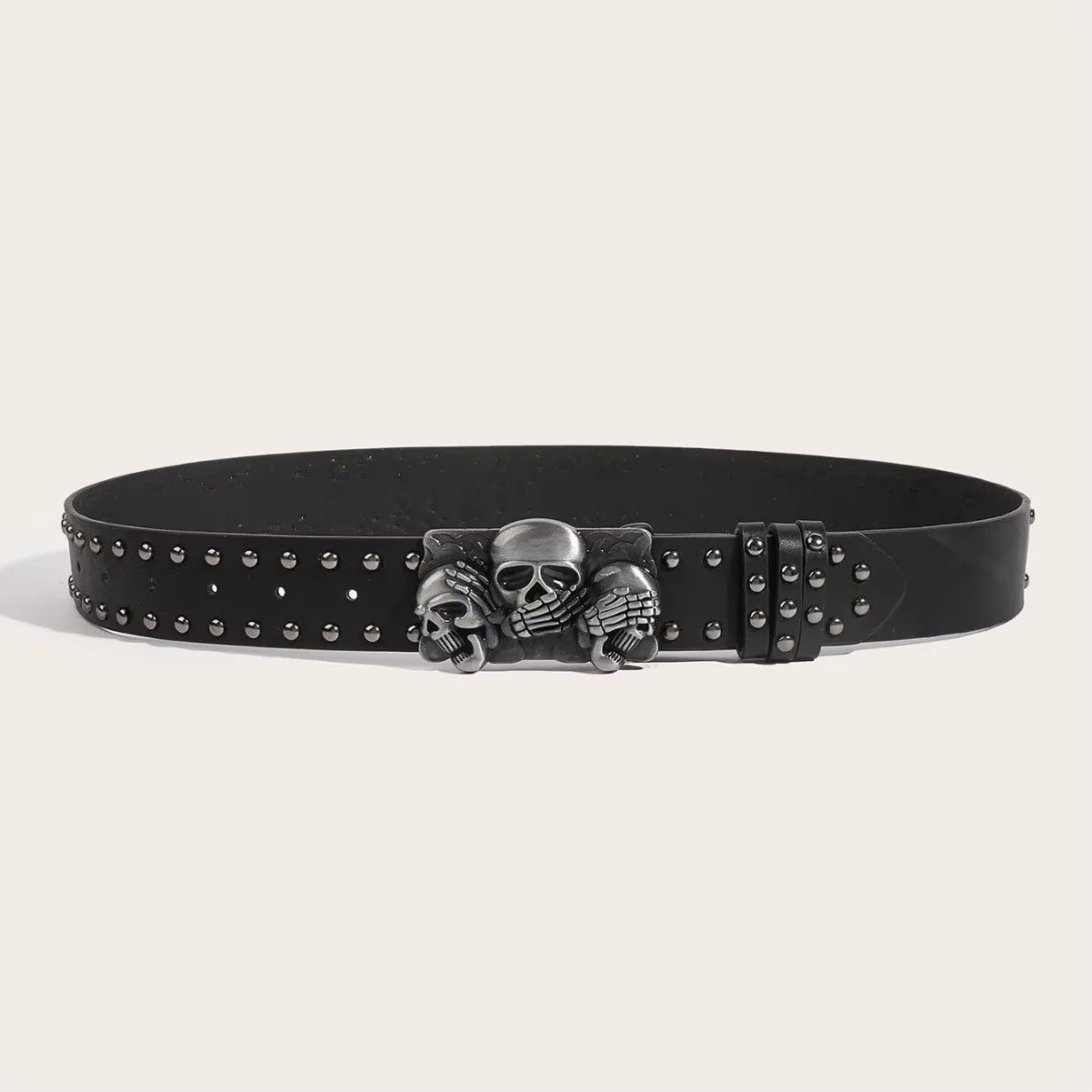 Jewelry Punk Skull Belt Harajuku Gothic Size ONE SIZE - 2 Thumbnail