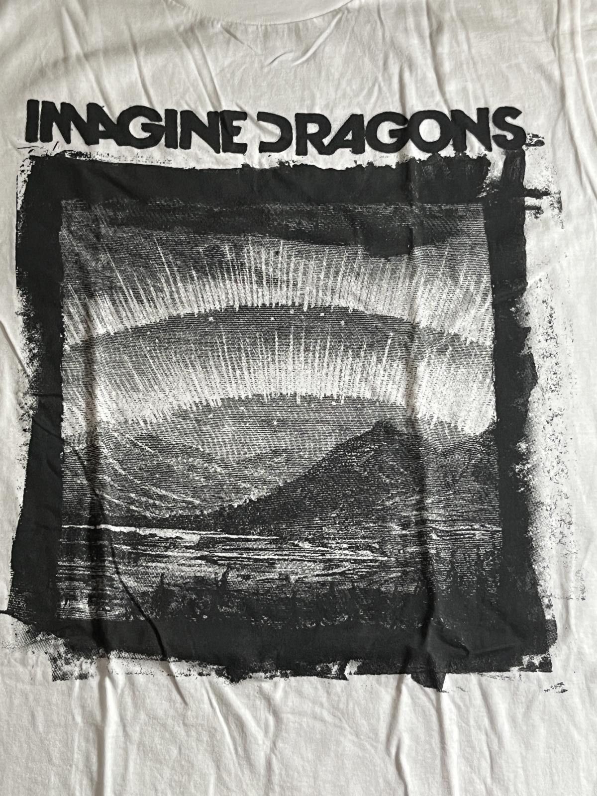 Designer Imagine Dragons T-shirt Landscap Graphite Scene Shirt - L Size US L / EU 52-54 / 3 - 3 Thumbnail