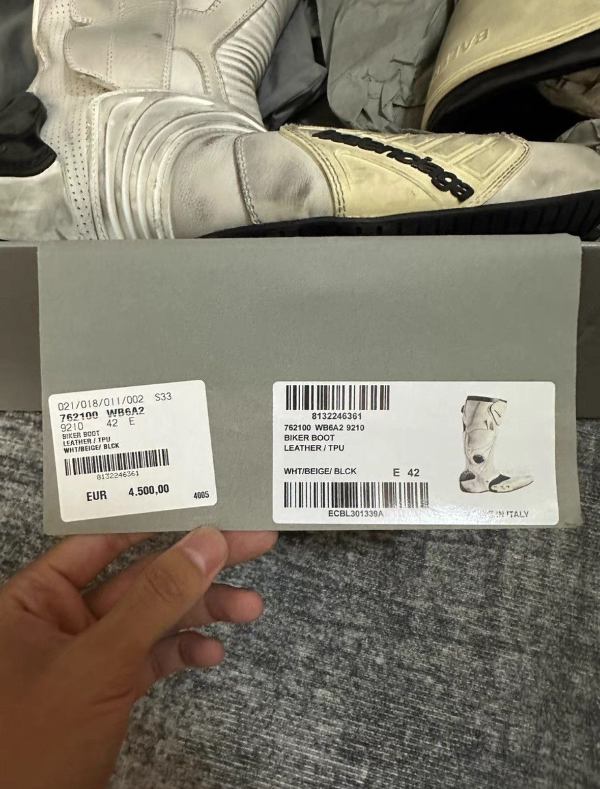 Balenciaga Balenciaga Worn-In Biker Boots Size US 9 / EU 42 - 6 Thumbnail