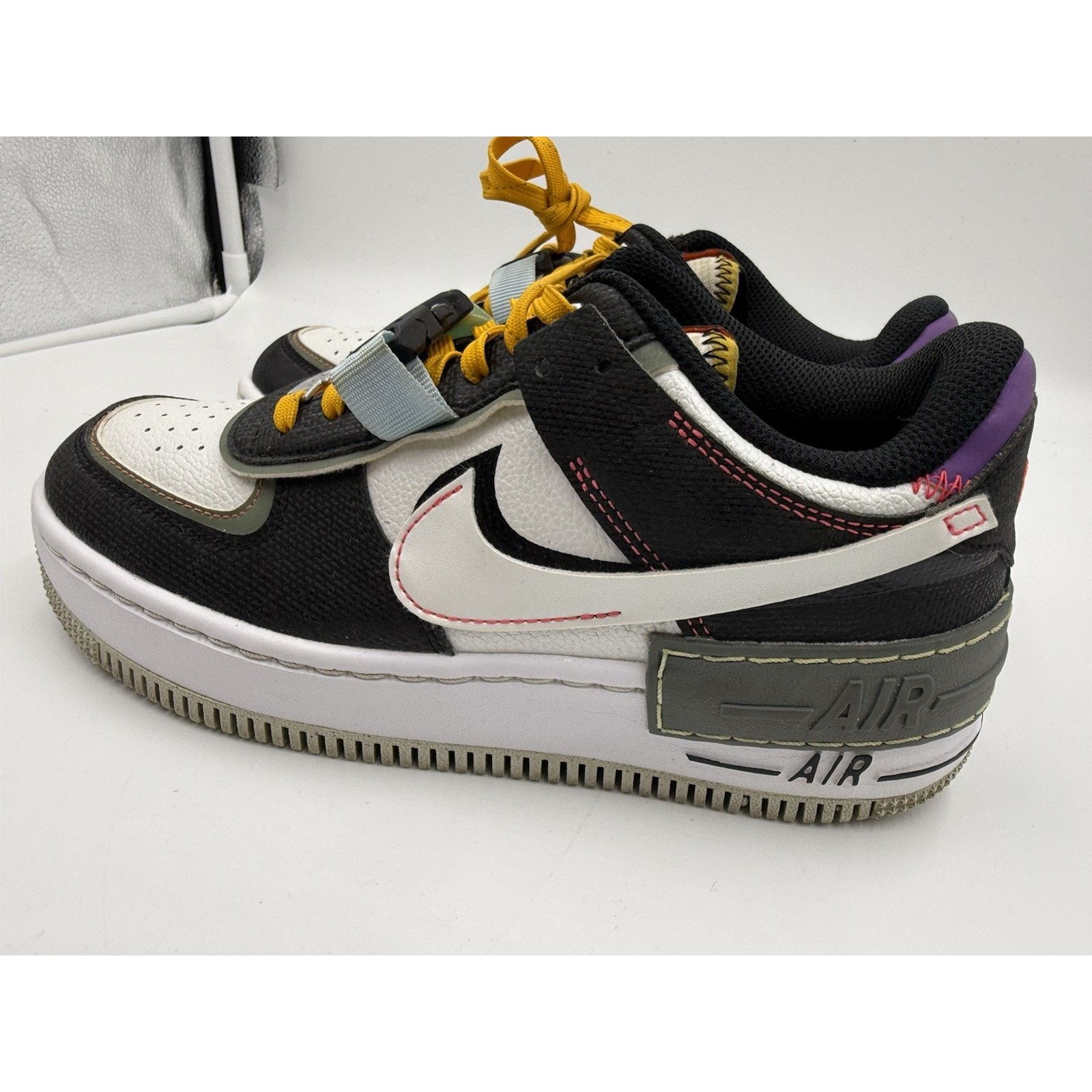 Nike Size 7 - Nike Air Force 1 Shadow Spiral Sage W Size US 7 / IT 37 - 1 Thumbnail