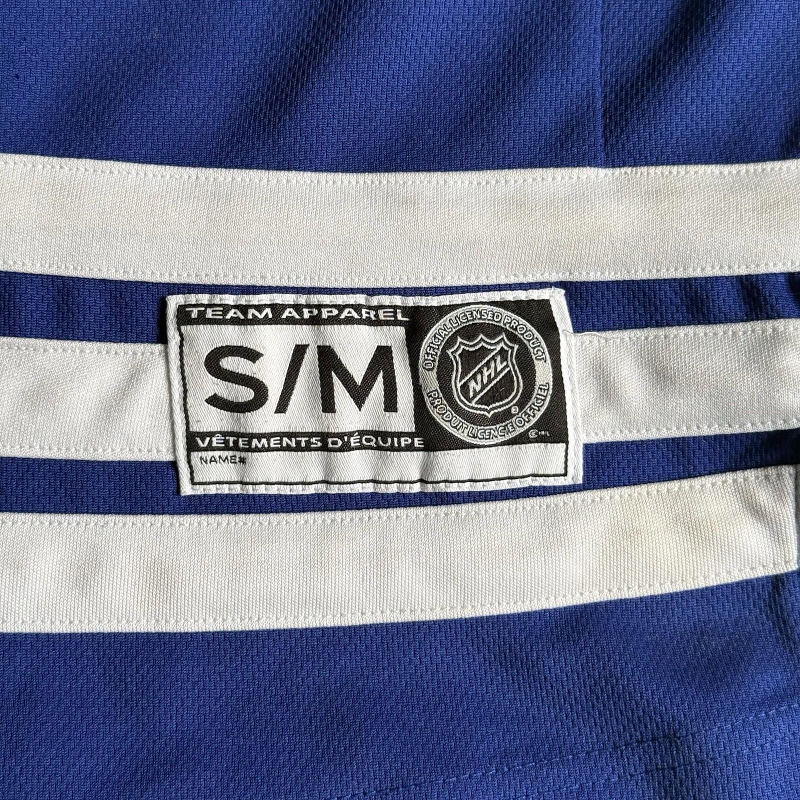 Reebok Toronto Maple Leafs Jersey S/M NHL Boys Size ONE SIZE - 4 Thumbnail