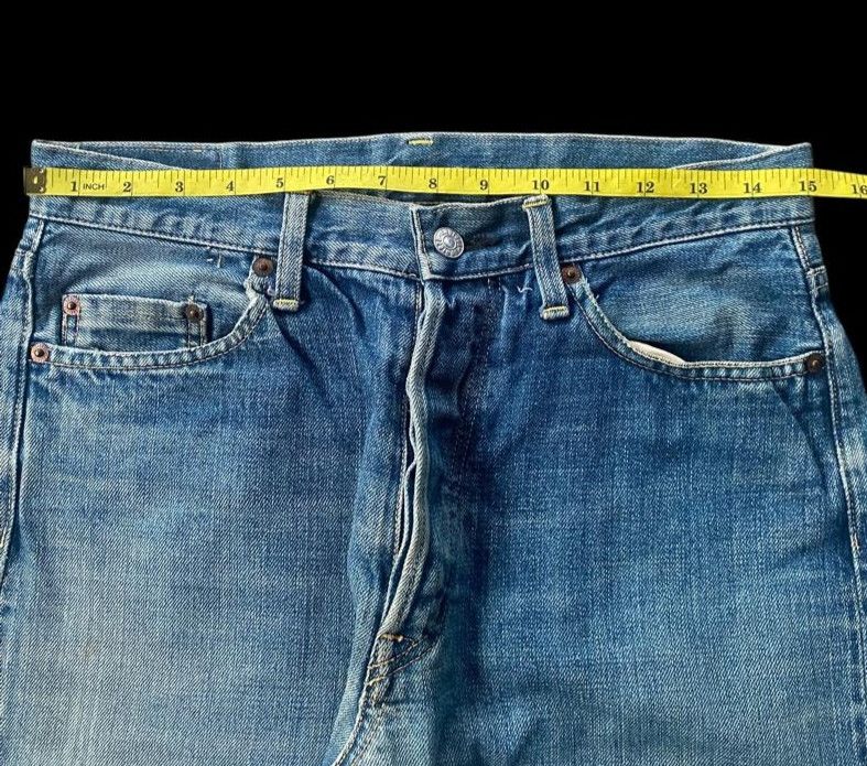 Japanese Brand 💥BEST OFFER💥Vintage Omigod Selvegde Distressed Denim Size US 31 - 4 Thumbnail