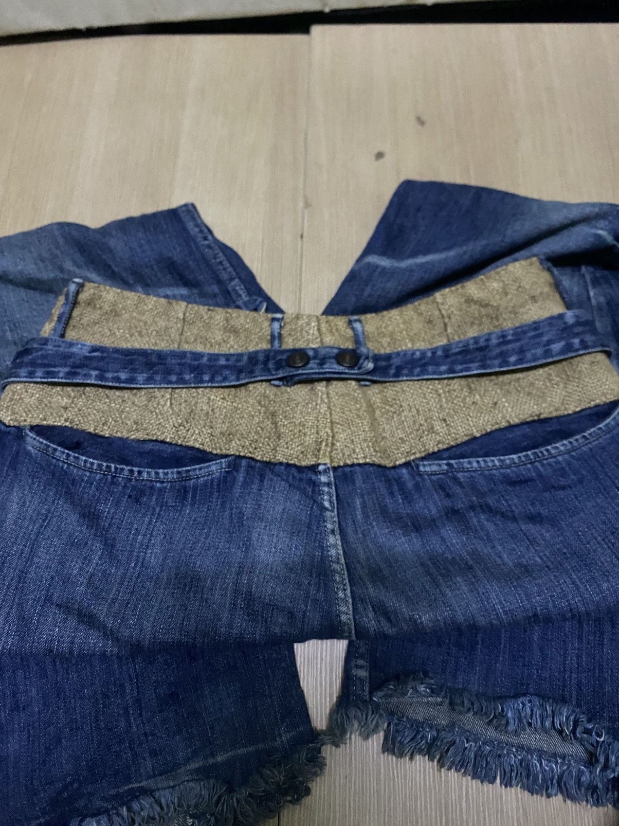 Kapital Kapital Remake Burlap Panel Jeans Size US 32 / EU 48 - 7 Thumbnail