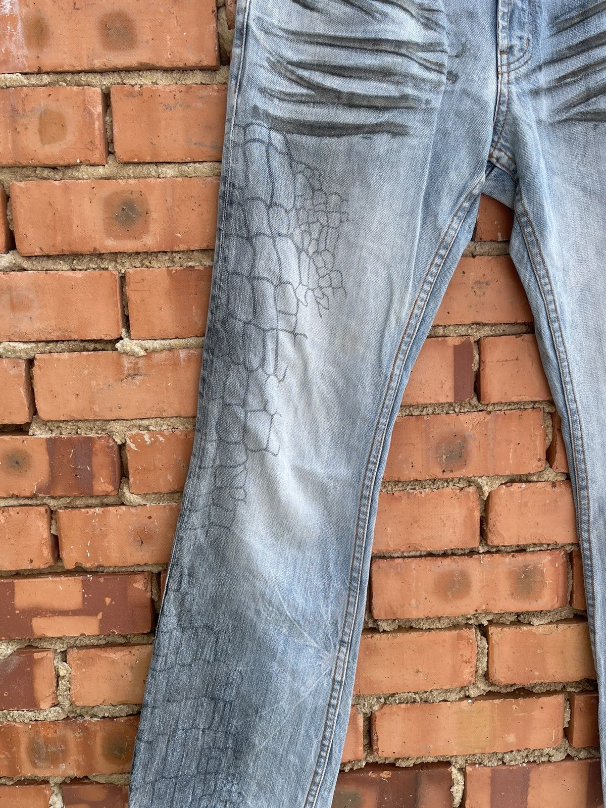 semanticdesign Very Rare Vintage Brand Semantic Design Flared Jeans 2000s Size US 32 / EU 48 - 3 Thumbnail