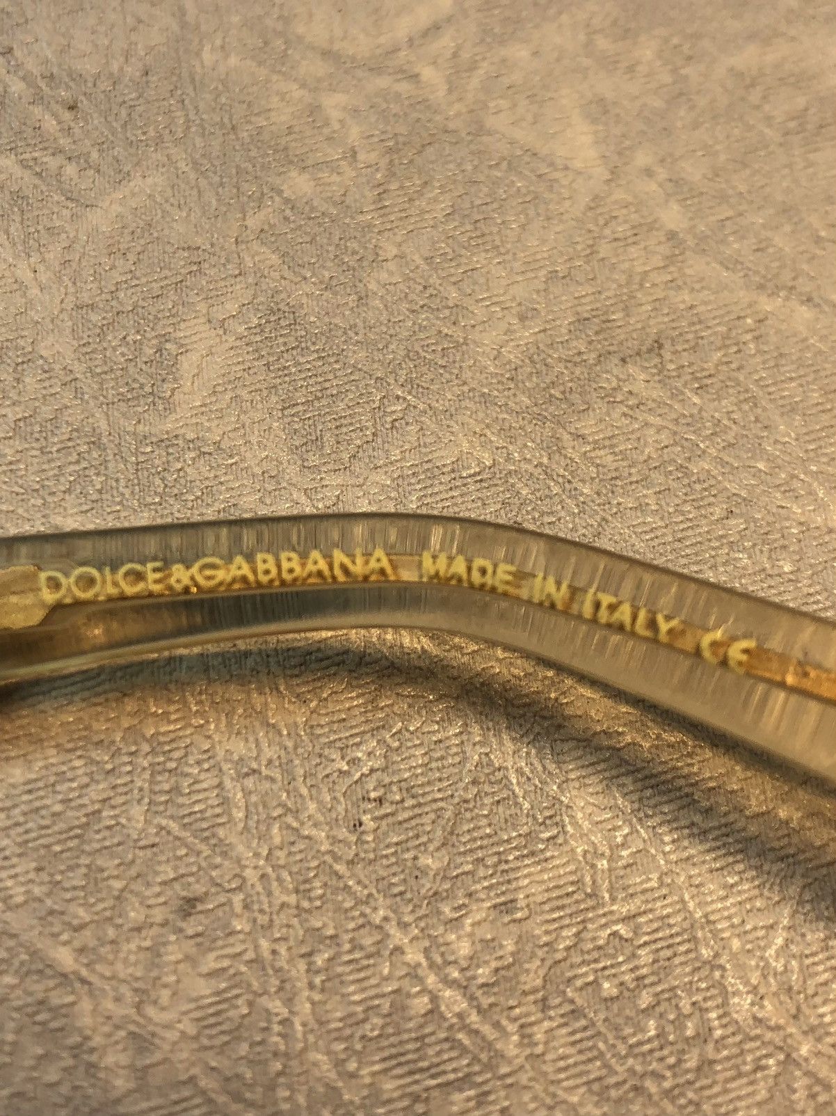 Dolce & Gabbana Dolce & gabbana golden filigree frame sunglasses Size ONE SIZE - 9 Thumbnail