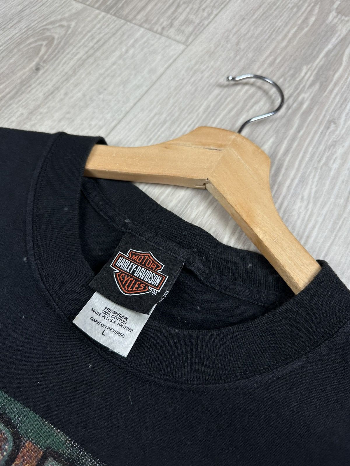 Harley Davidson × Vintage Harley Davidson 100 Years T-Shirt Vintage 2002 Montana Size US L / EU 52-54 / 3 - 5 Thumbnail