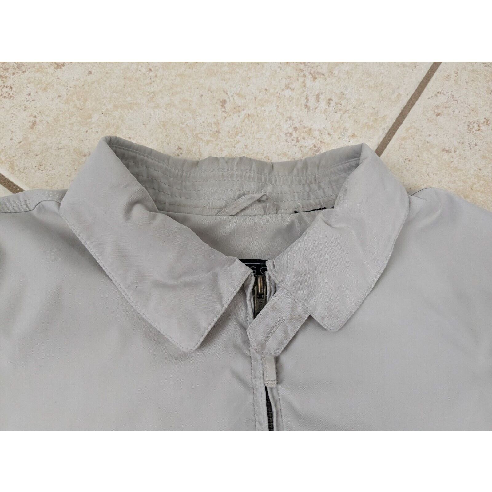 Members Only Vtg Members Only Bomber Racer Jacket Gray Casual Full Zip Size US L / EU 52-54 / 3 - 6 Thumbnail