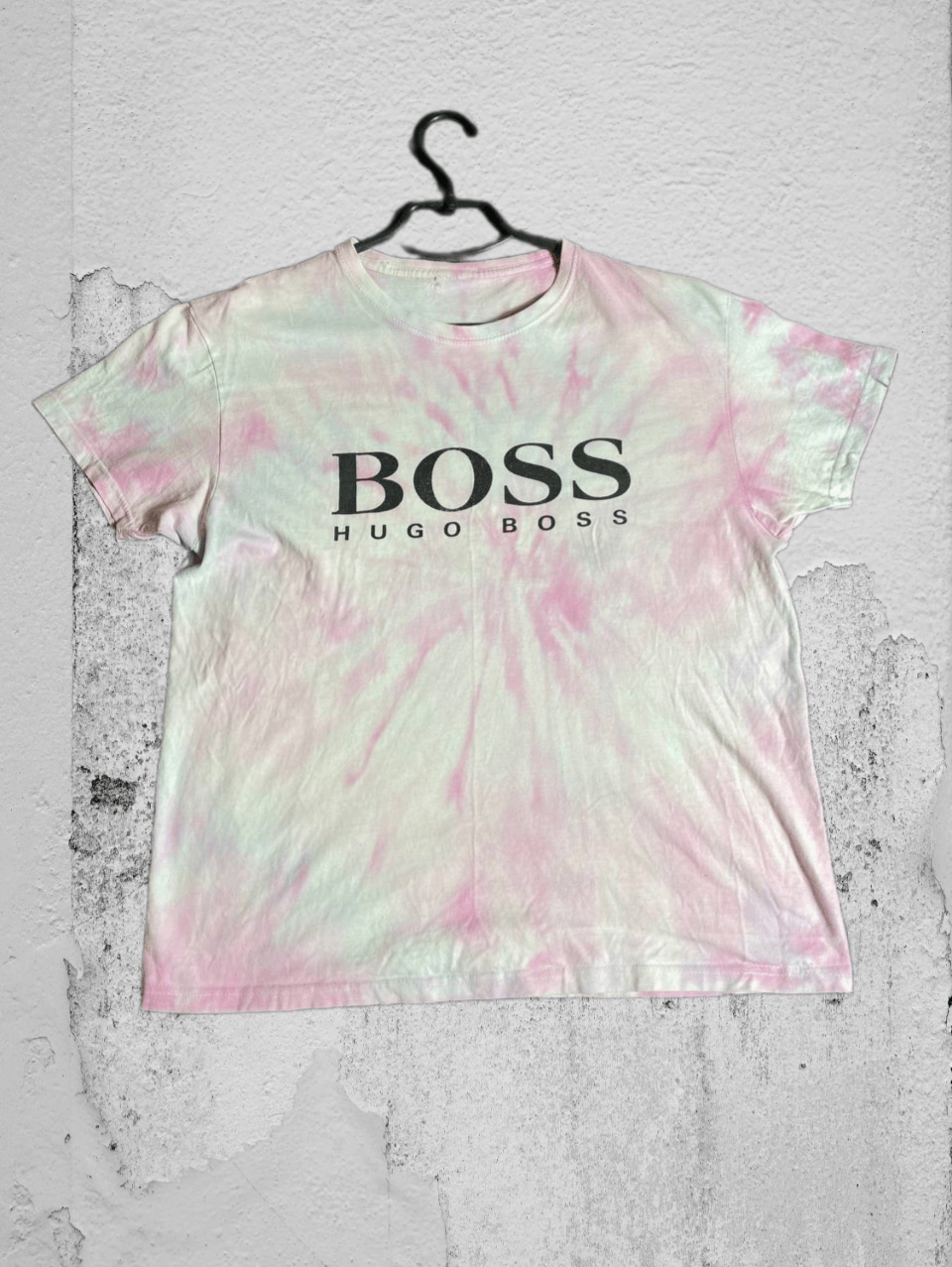 Hugo Boss × Vintage Hugo Boss tee grey big logo Size US M / EU 48-50 / 2 - 1 Thumbnail