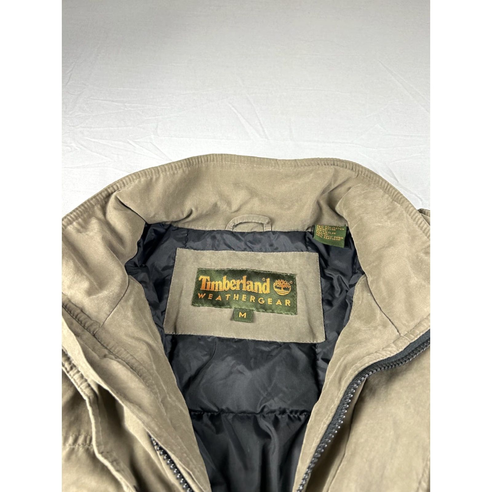 Timberland Timberland Weathergear Coat Mens M Brown Canvas Insulated Parka Workwear Jacket Size US M / EU 48-50 / 2 - 3 Thumbnail