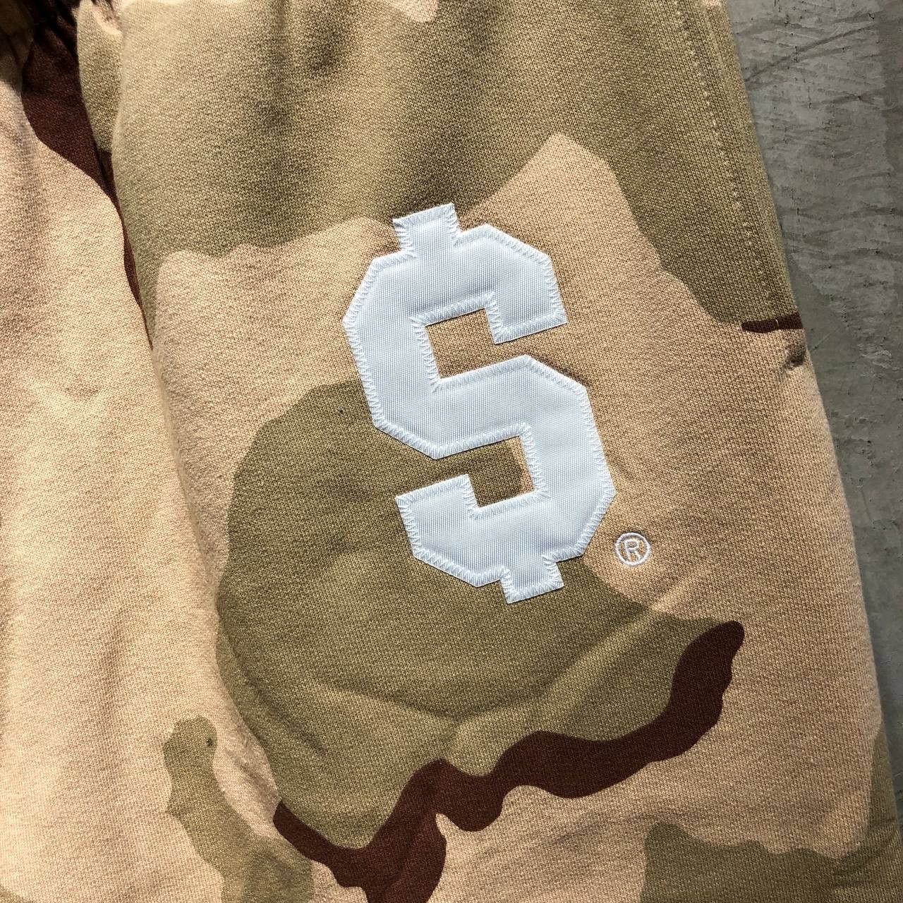 Supreme Supreme $ S logo dessert camp sweatpants Size US 33 - 2 Thumbnail