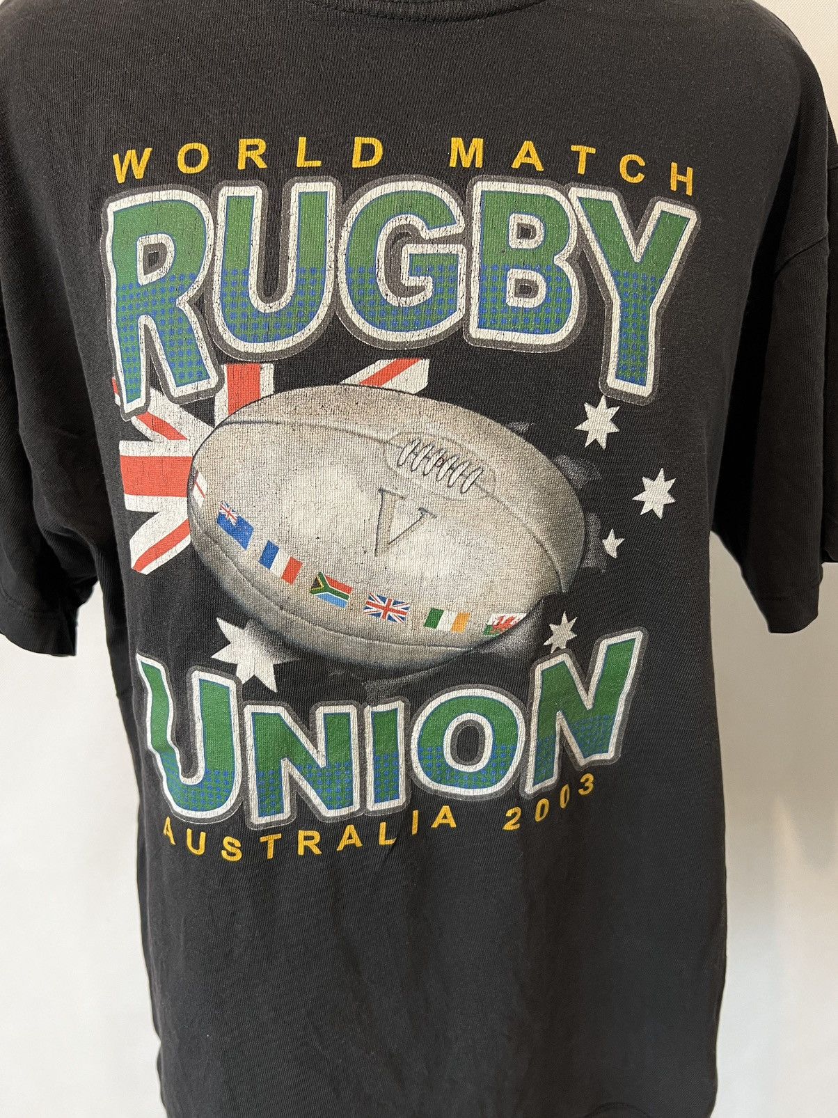 Vintage Tshirt Rugby Union Australia 2003 Vintage Size US M / EU 48-50 / 2 - 2 Thumbnail