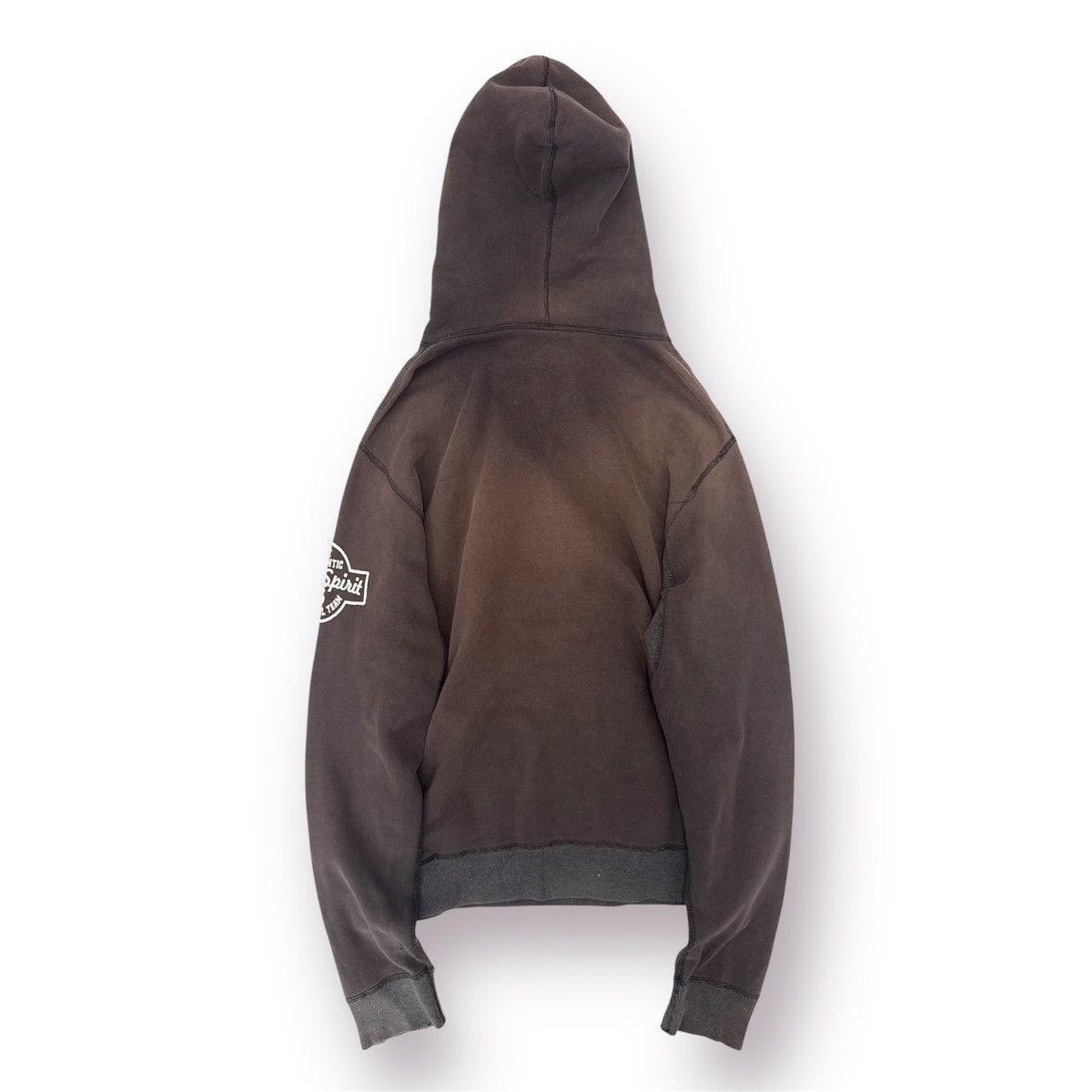 Avirex 🔥 Avirex LTD Athletic Discolored Crazy Distressed Hoodie -L Size US L / EU 52-54 / 3 - 13 Thumbnail