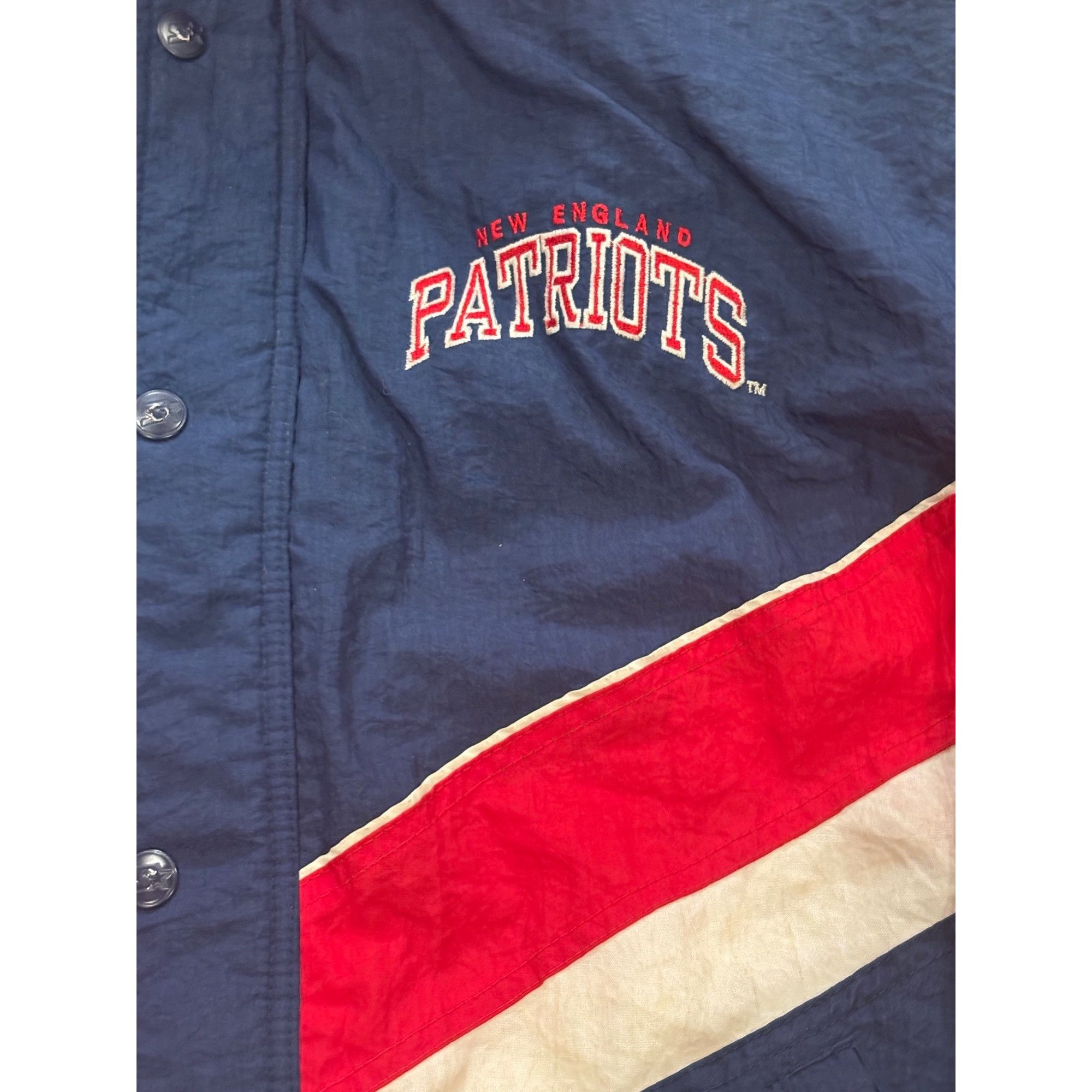 Starter Vtg 90s Starter New England Patriots Authentic Pro Line Hood Size US M / EU 48-50 / 2 - 5 Thumbnail
