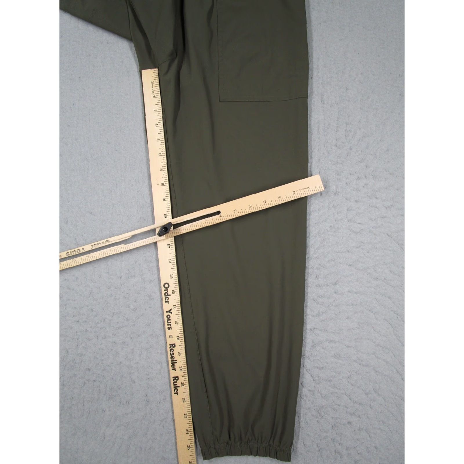 Vuori Vuori Pants Womens Large Olive Green Miles Jogger Train Workout Travel VW481 Size 36" / US 14 / IT 50 - 5 Thumbnail