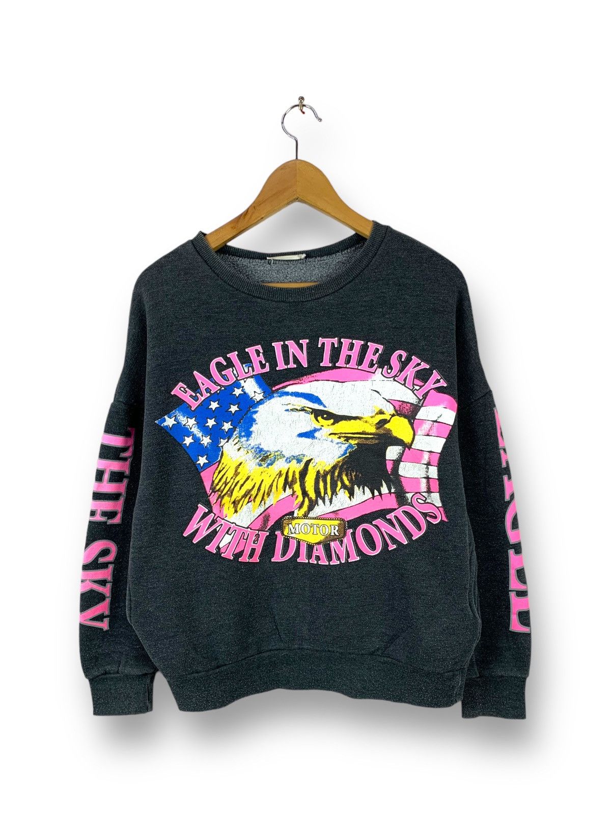 Vintage Steals! Eagles Harley Davidson Lookalike Sweatshirt Size US M / EU 48-50 / 2 - 1 Thumbnail