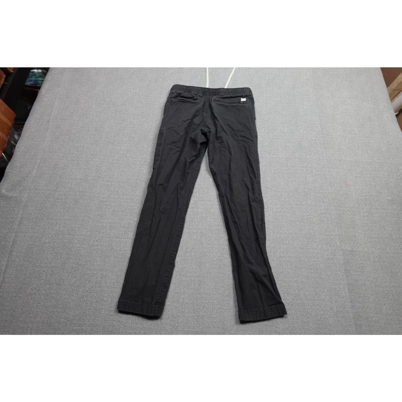 Vuori Vuori Mens Small Black Ripstop Pants Track Pants Elastic Waist Pockets Zip Pocket Jogger Size US 29 - 4 Thumbnail