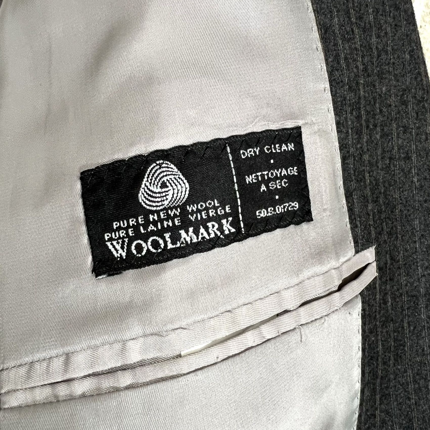Michael Kors Michael Kors Mens Blazer Shirt 42R Wool Plaid Two Button Grey Sports Coat Regular Size Mens Size 42R - 4 Thumbnail
