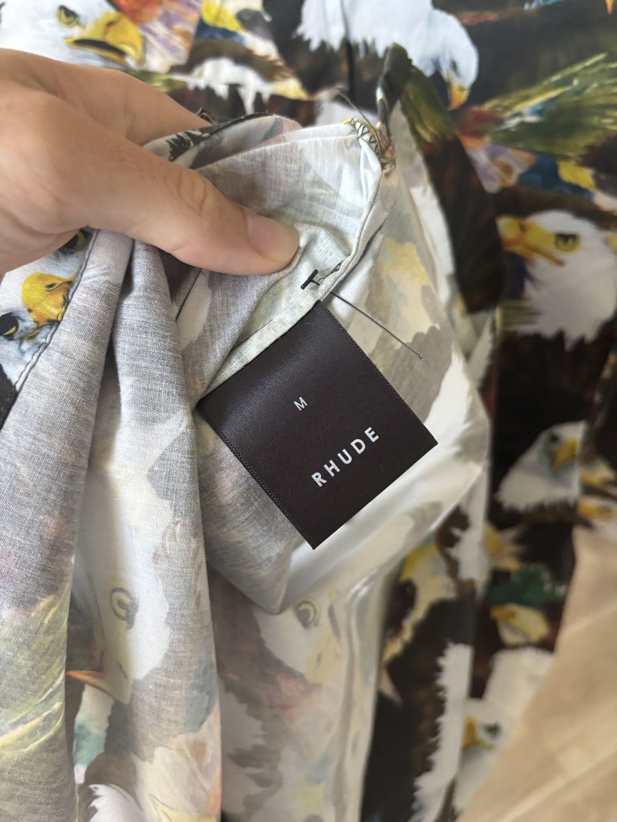 Rhude LIMITED EDITION - EAGLE DREAMS GRAPHIC BUTTON UP Size US M / EU 48-50 / 2 - 11 Thumbnail