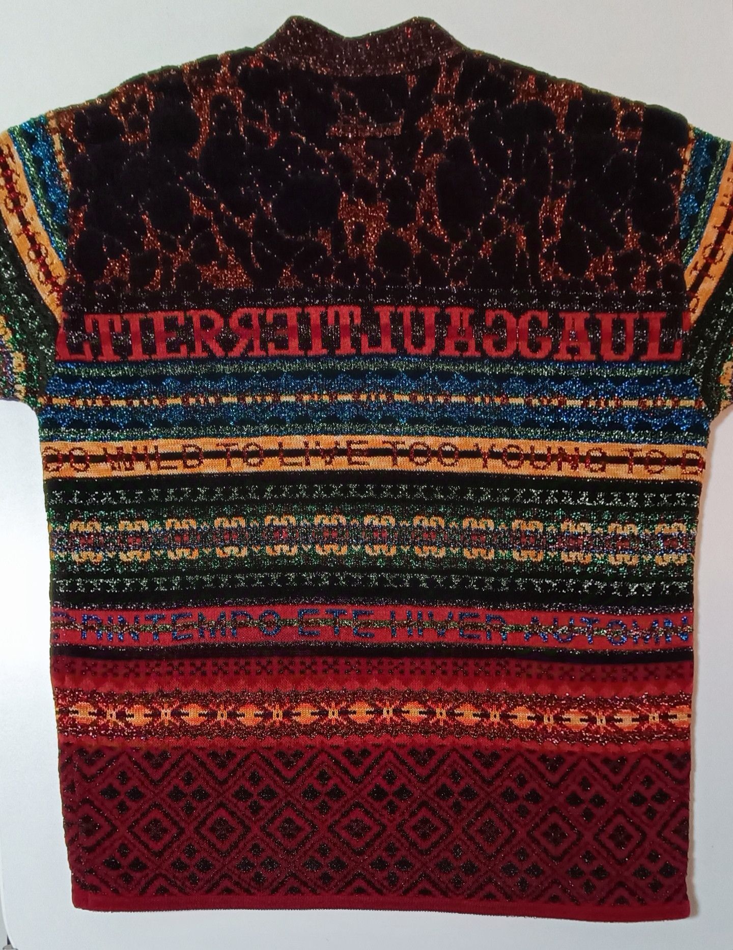 Jean Paul Gaultier Lurex oversize sweater Size US S / EU 44-46 / 1 - 20 Thumbnail