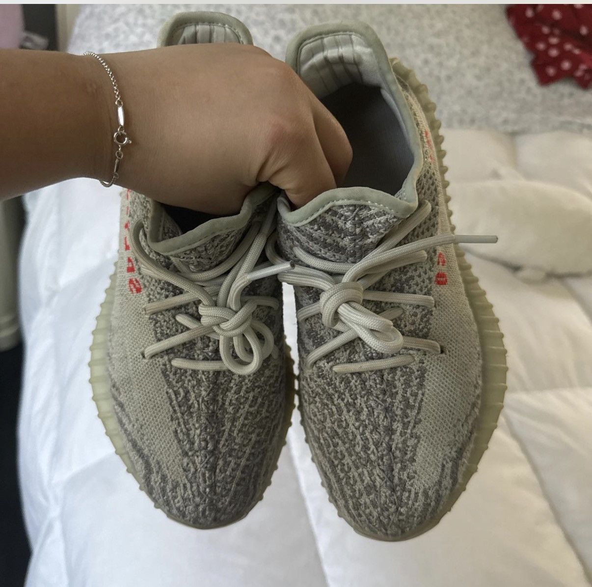 Yeezy adidas Yeezy Boost 350 V2 Blue Tint Size US 6.5 / EU 39-40 - 2 Thumbnail