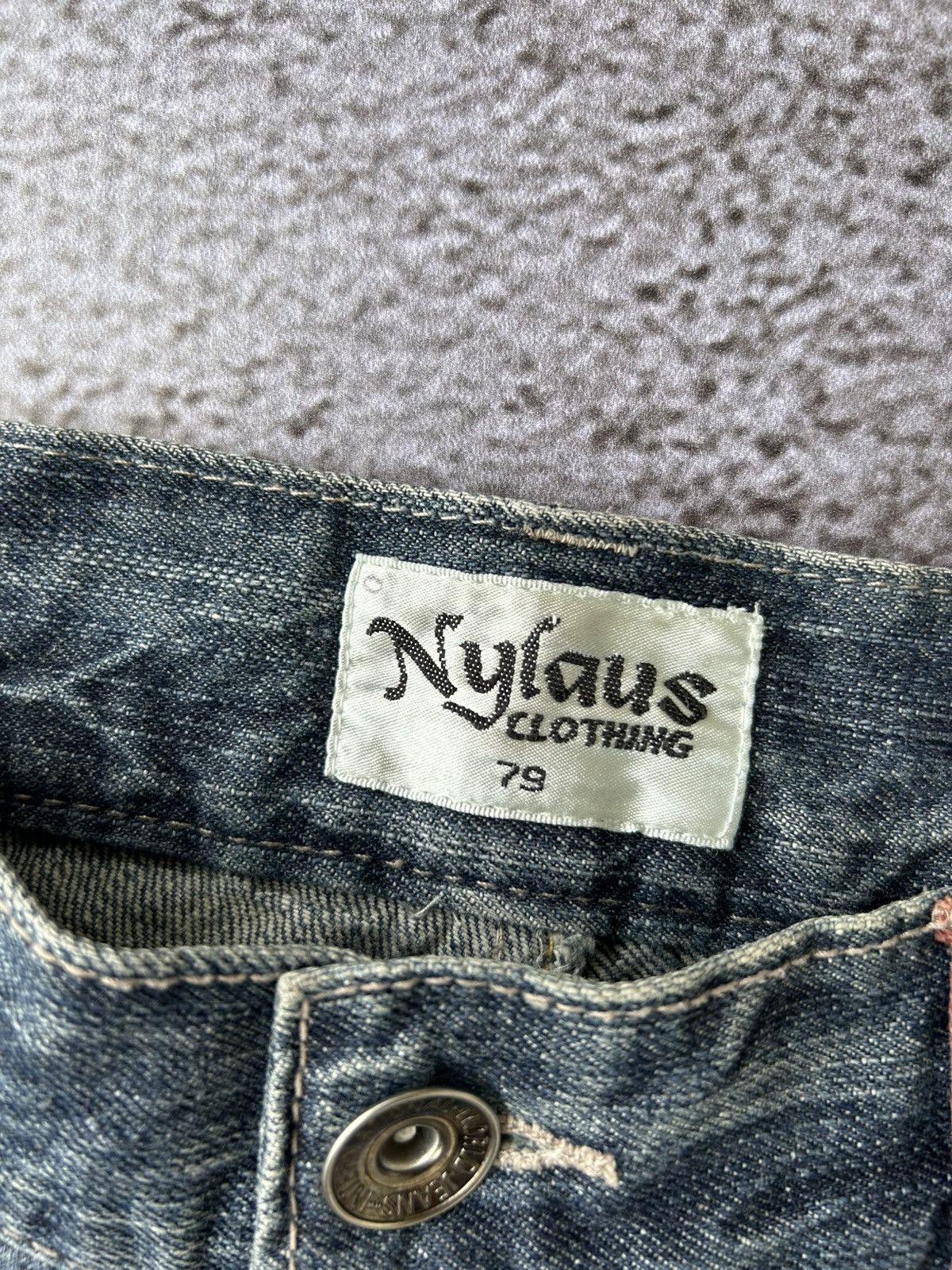 Japanese Brand Nylaus double short denim japanese brand Size US 30 / EU 46 - 9 Thumbnail