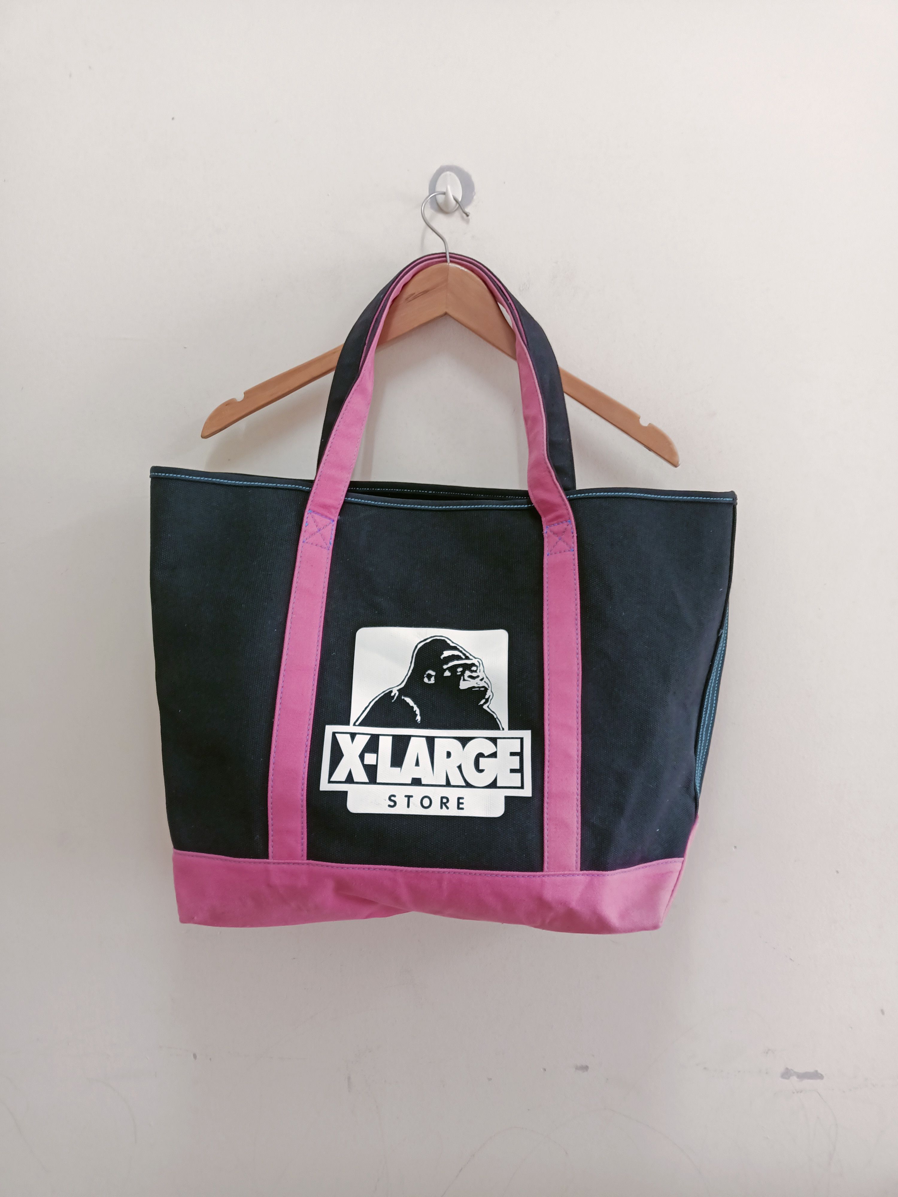 Japanese Brand X-Large Store hard canvas tote bag Size ONE SIZE - 1 Thumbnail