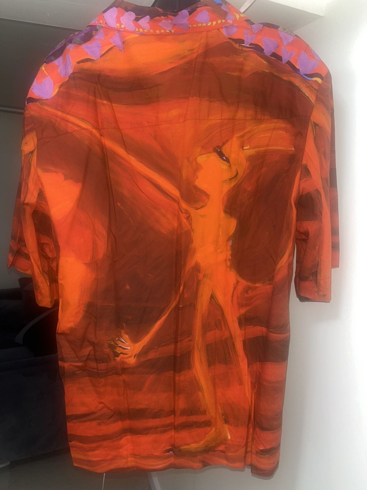 Givenchy Givenchy Devil Print Shirt Sz 41 Size US L / EU 52-54 / 3 - 7 Thumbnail