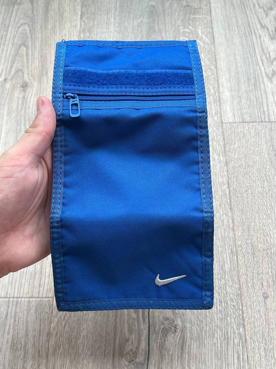 Nike × Vintage Vintage Y2K Nike Wallet Blue wallet nike Size ONE SIZE - 4 Thumbnail