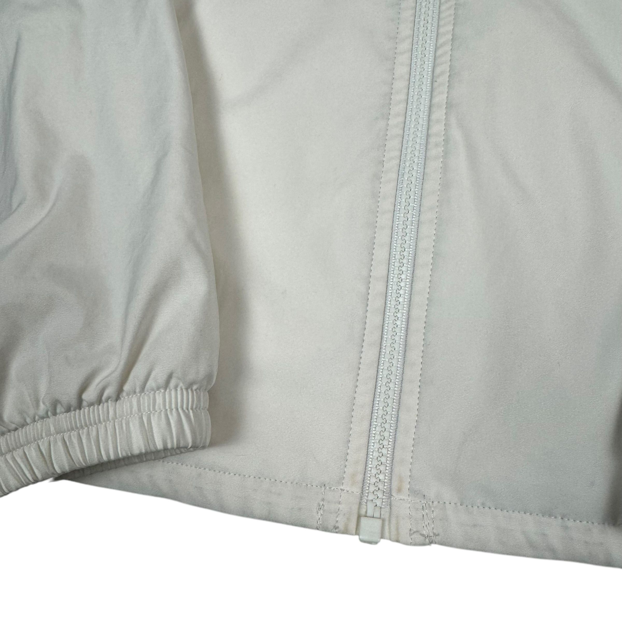 Nike × Vintage Vintage Nike Men's White Swoosh Full Zip Track Jacket Large Size US L / EU 52-54 / 3 - 5 Thumbnail