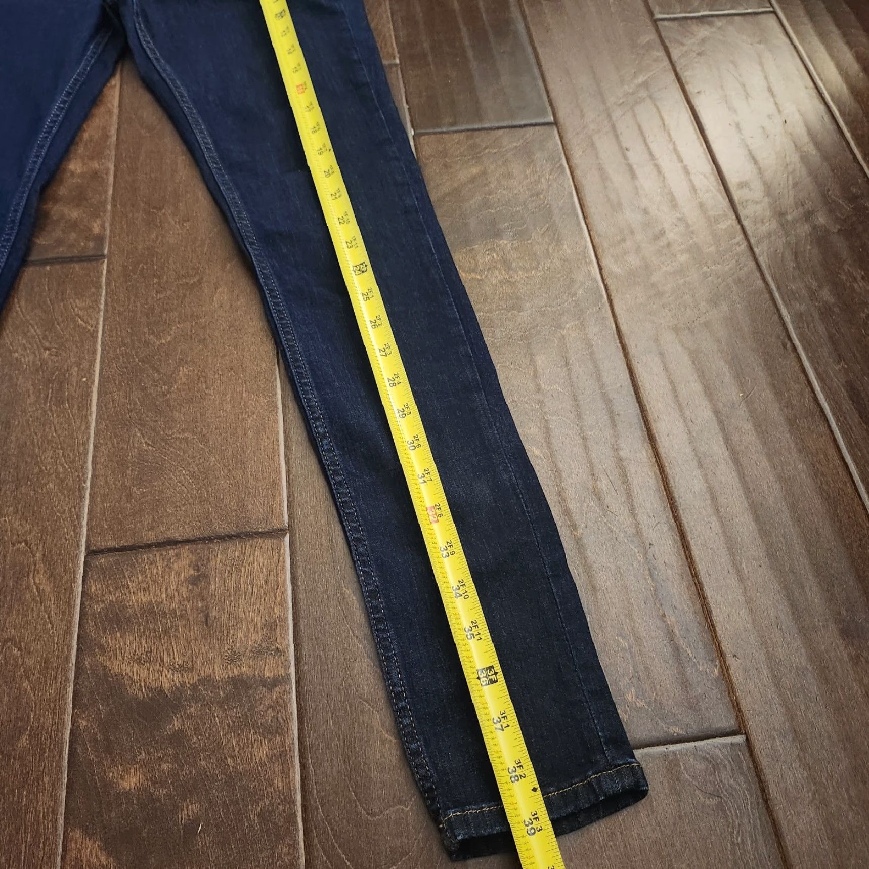 French Connection VINTAGE French Connection Rebound Skinny Jeans Women’s US 6 Dark Wash NWT Size 28" / US 6 / IT 42 - 7 Thumbnail