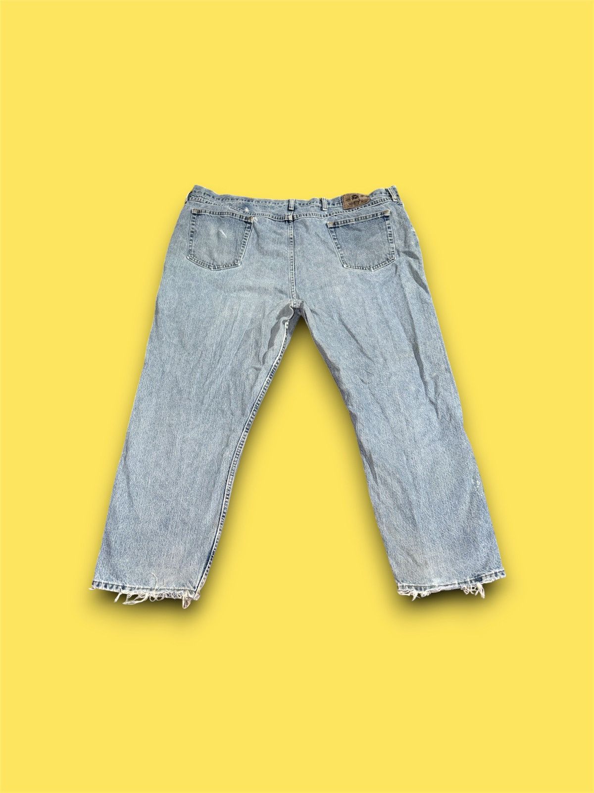 Wrangler Wrangler Premium Jeans Mens 48x30 Blue Western Regular Fit Size US 44 / EU 60 - 3 Thumbnail