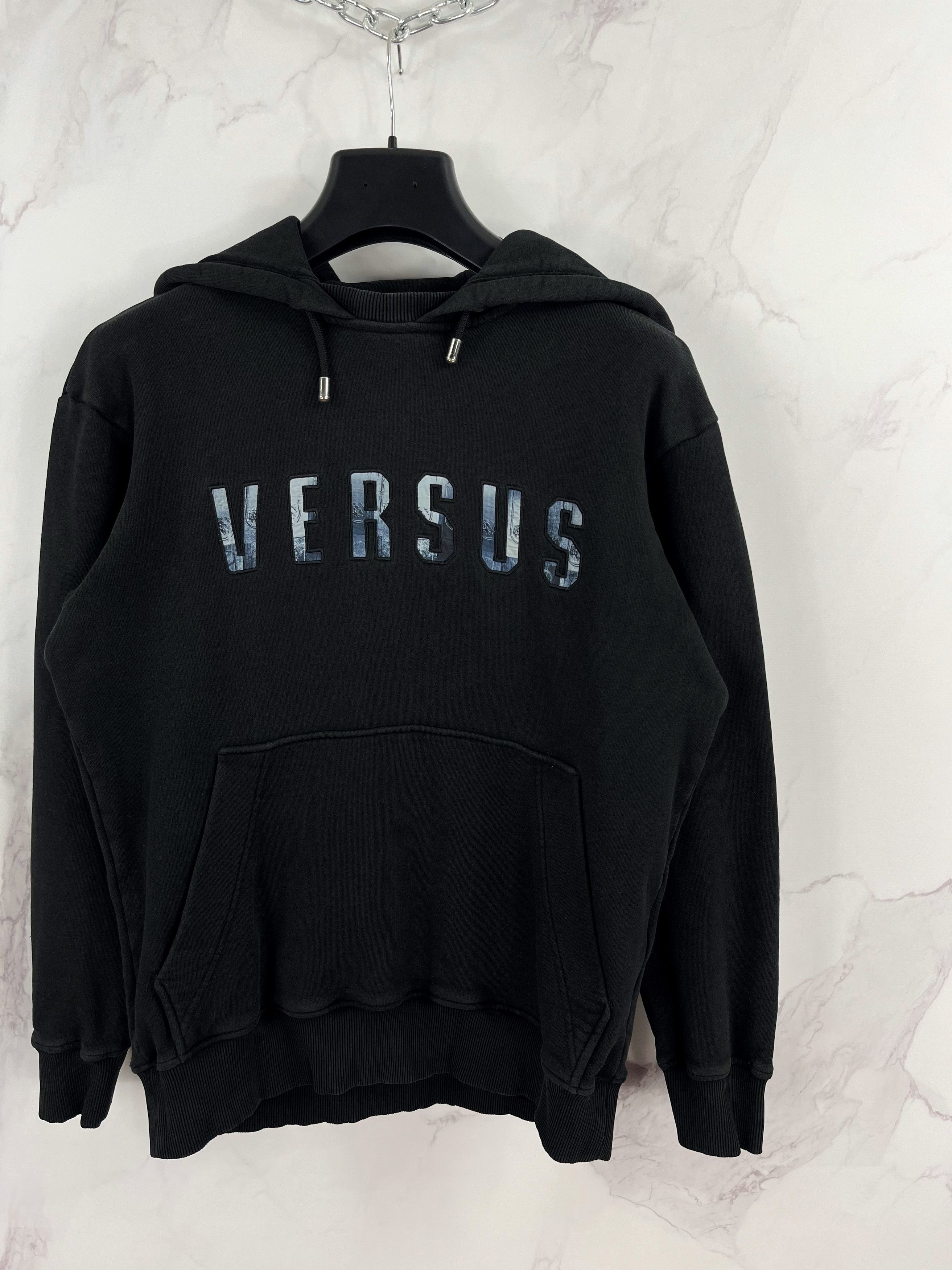 Versus Versace Versus Versace Large Logo Men`s Pullover Hooded Sweat Top Size US XS / EU 42 / 0 - 2 Thumbnail
